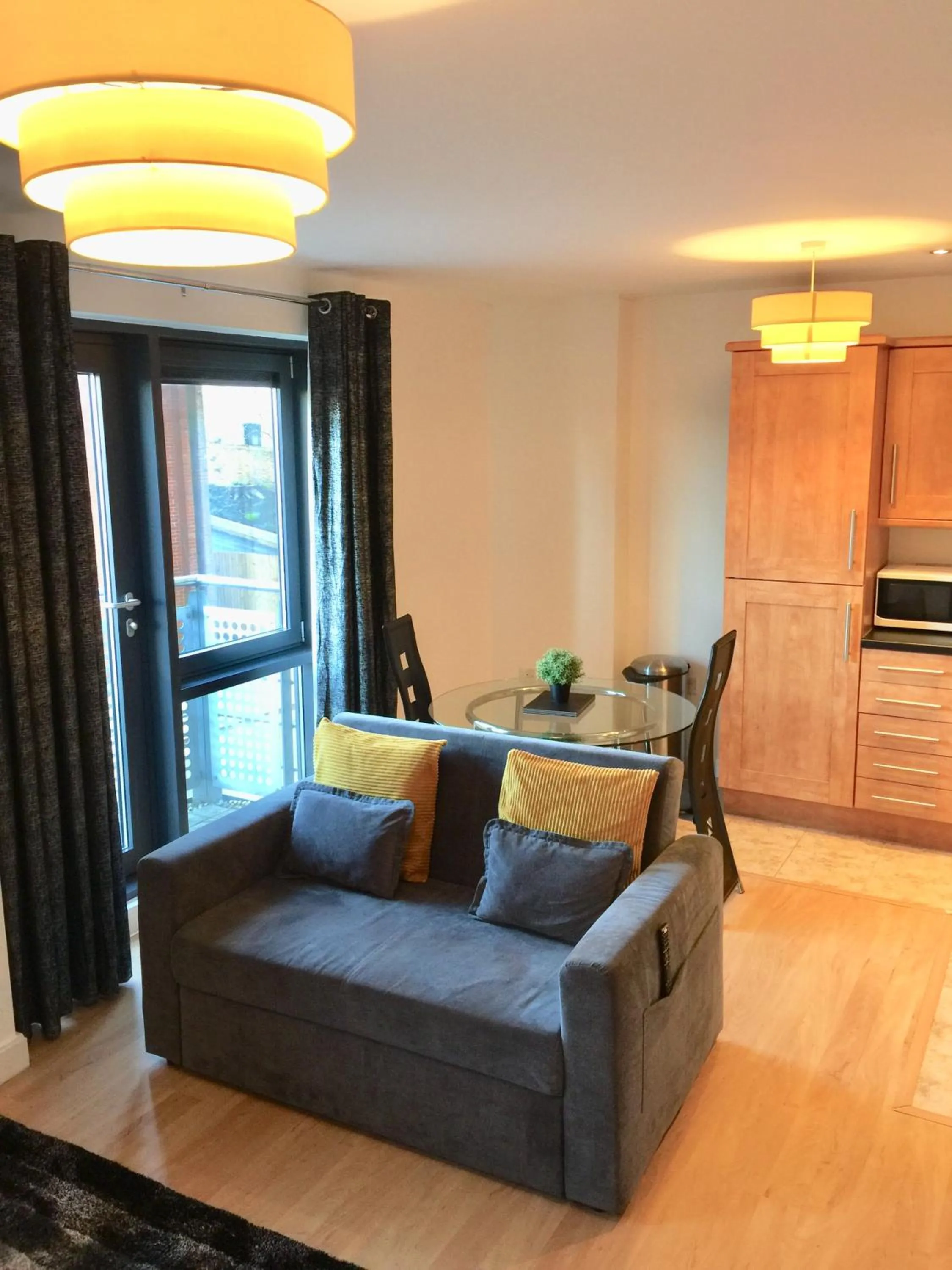 Living room in Empire Serviced Apartments