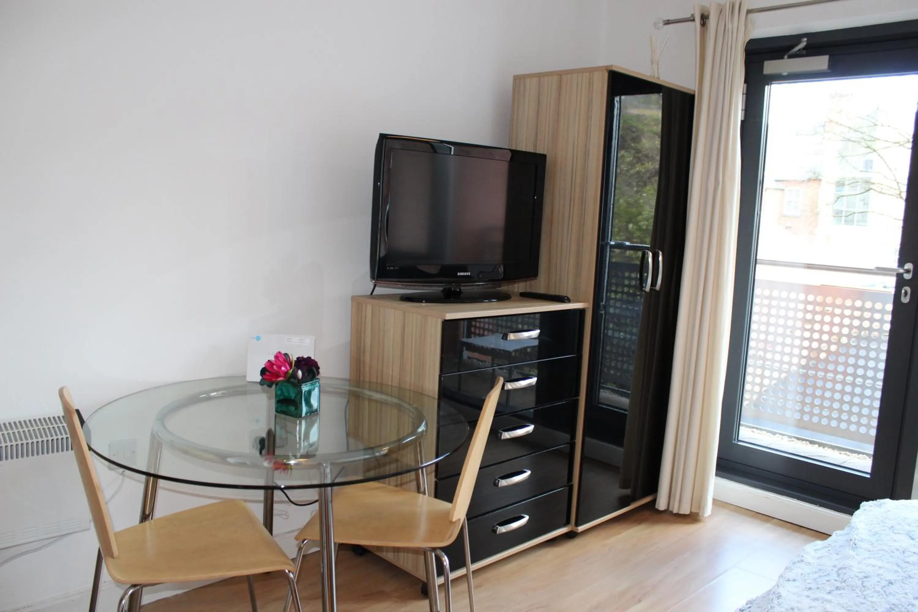 Dining area in Empire Serviced Apartments