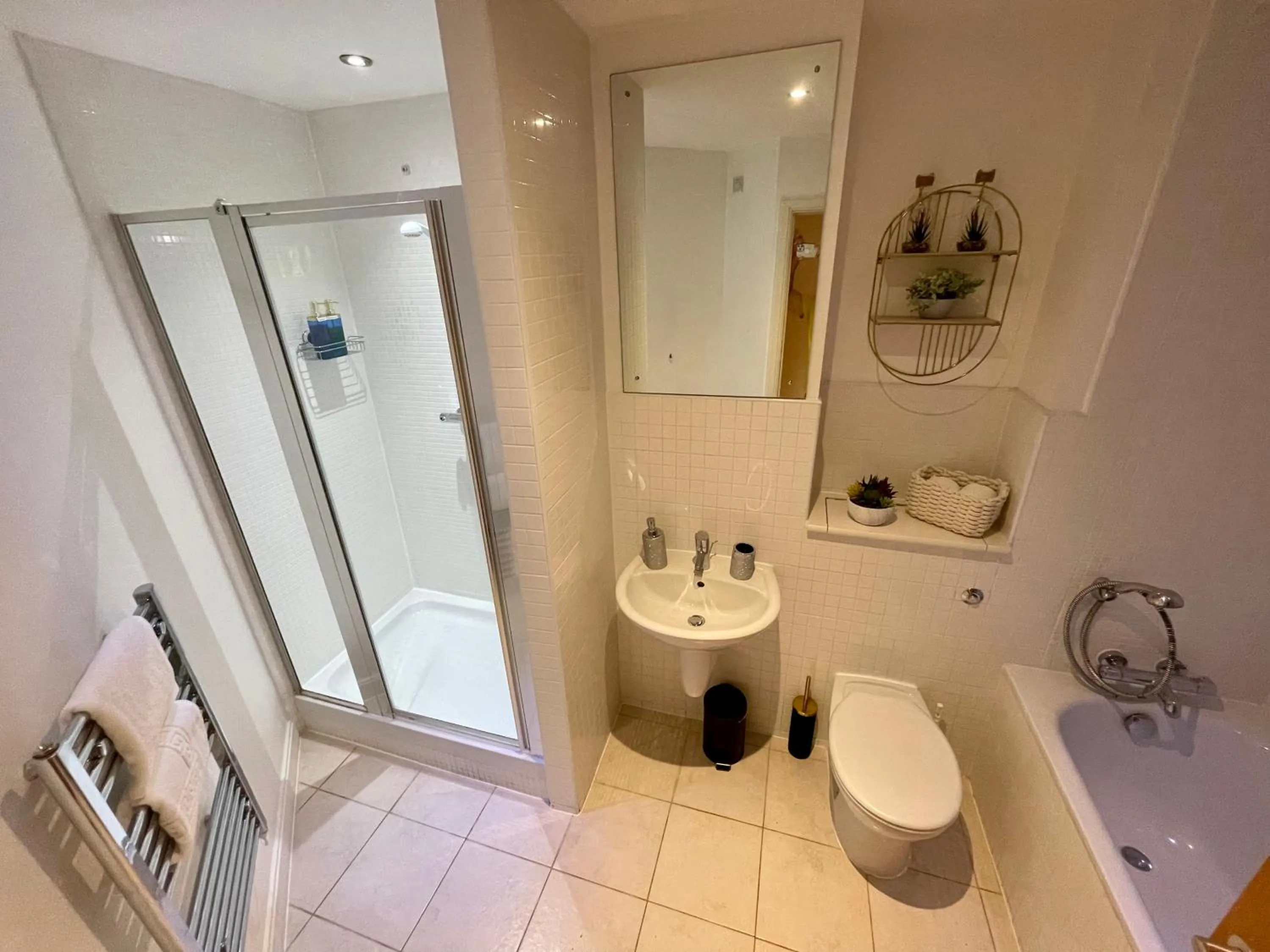 Bathroom in Empire Serviced Apartments
