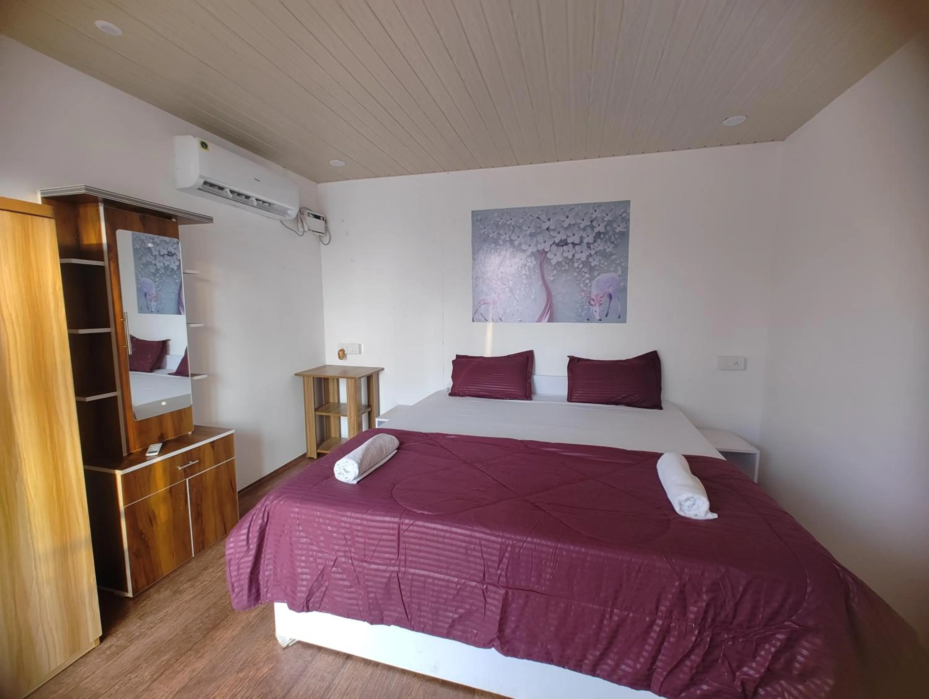 Bed in Hilltop Seaview Palolem Goa