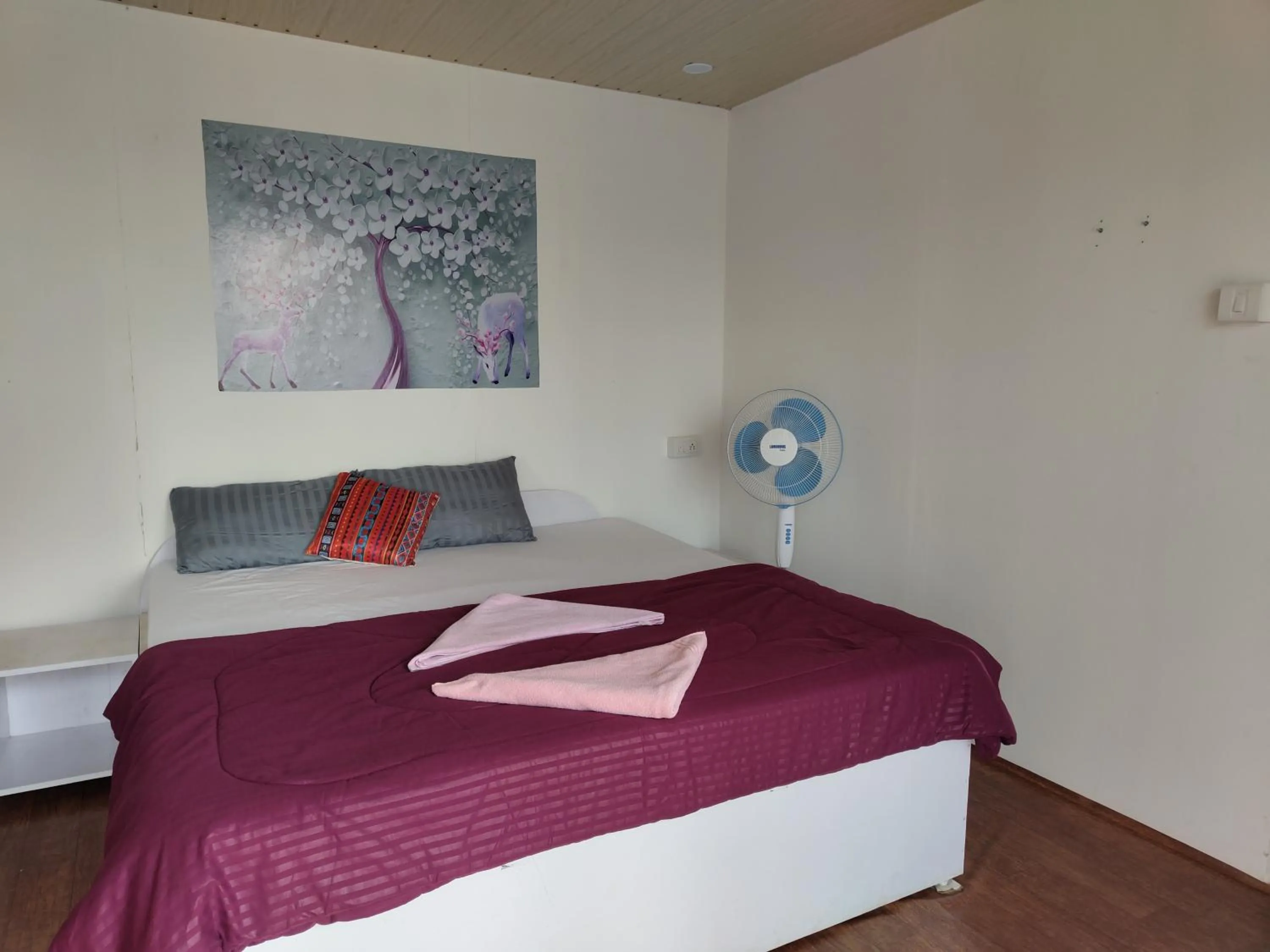 Bed in Hilltop Seaview Palolem Goa