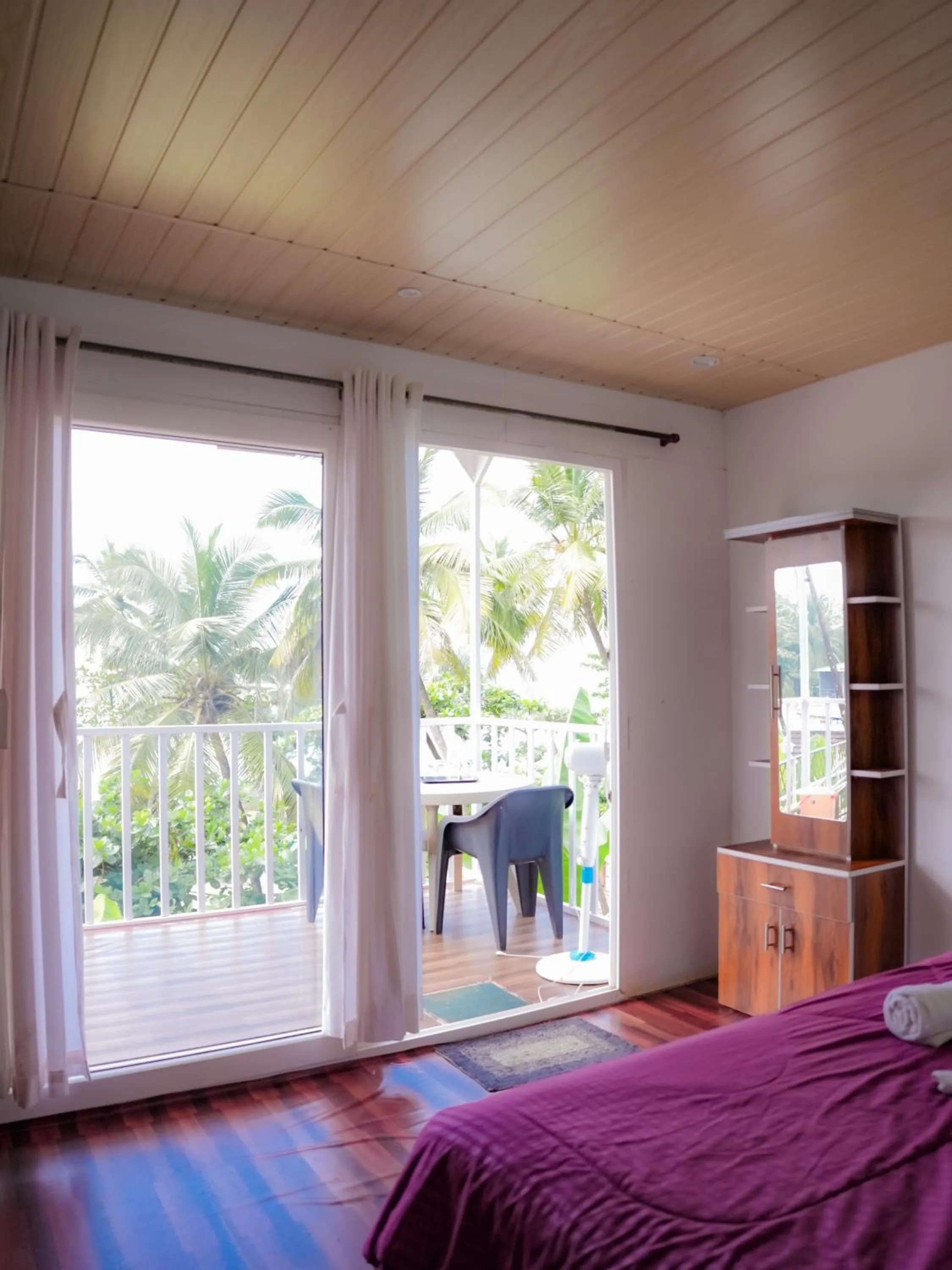 Bed in Hilltop Seaview Palolem Goa