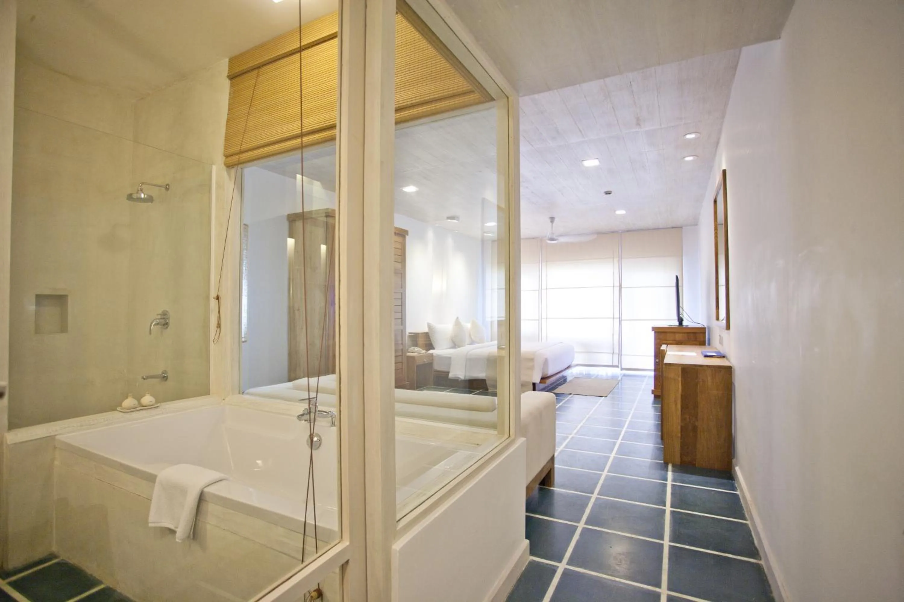 Bathroom in Jetwing Blue