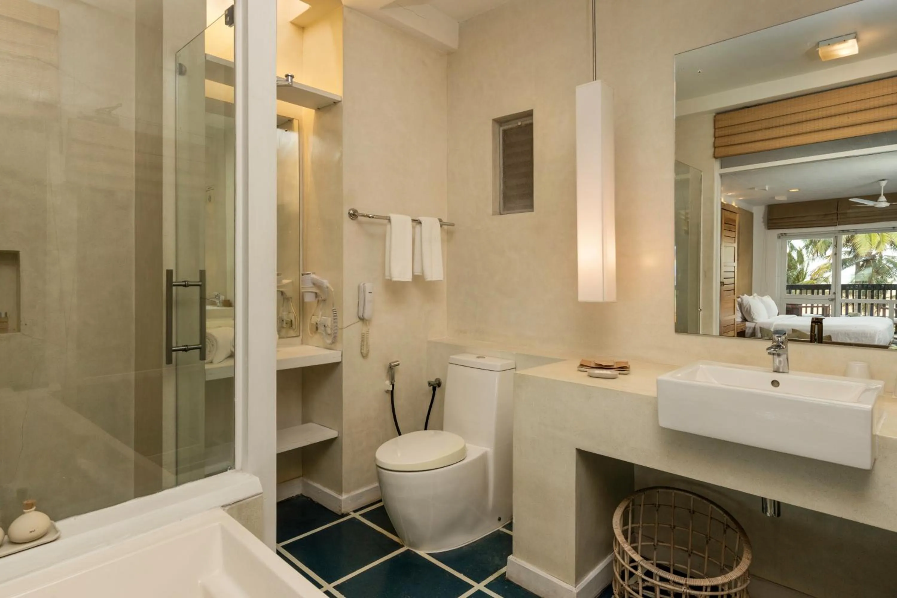 Bathroom in Jetwing Blue