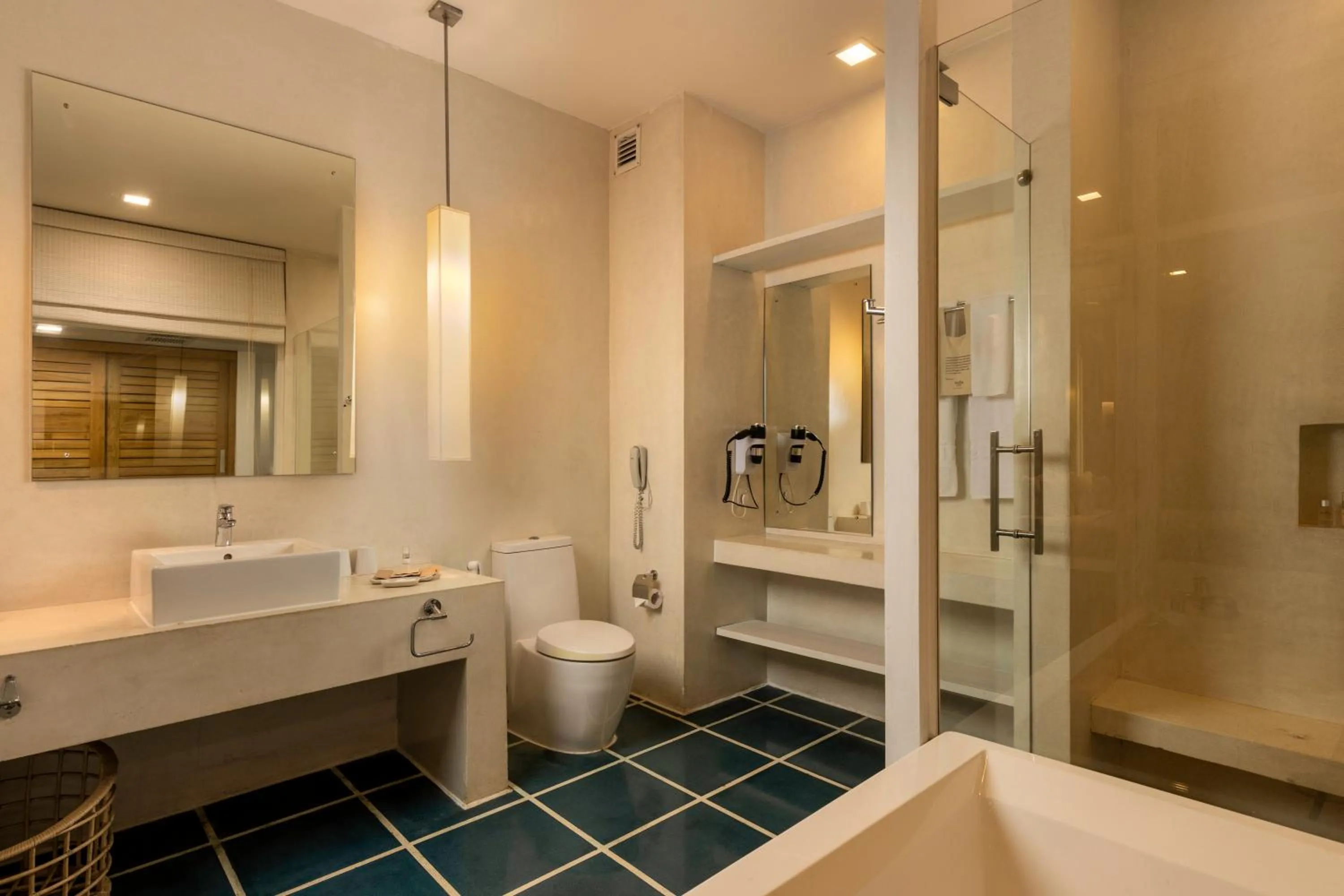 Bathroom in Jetwing Blue