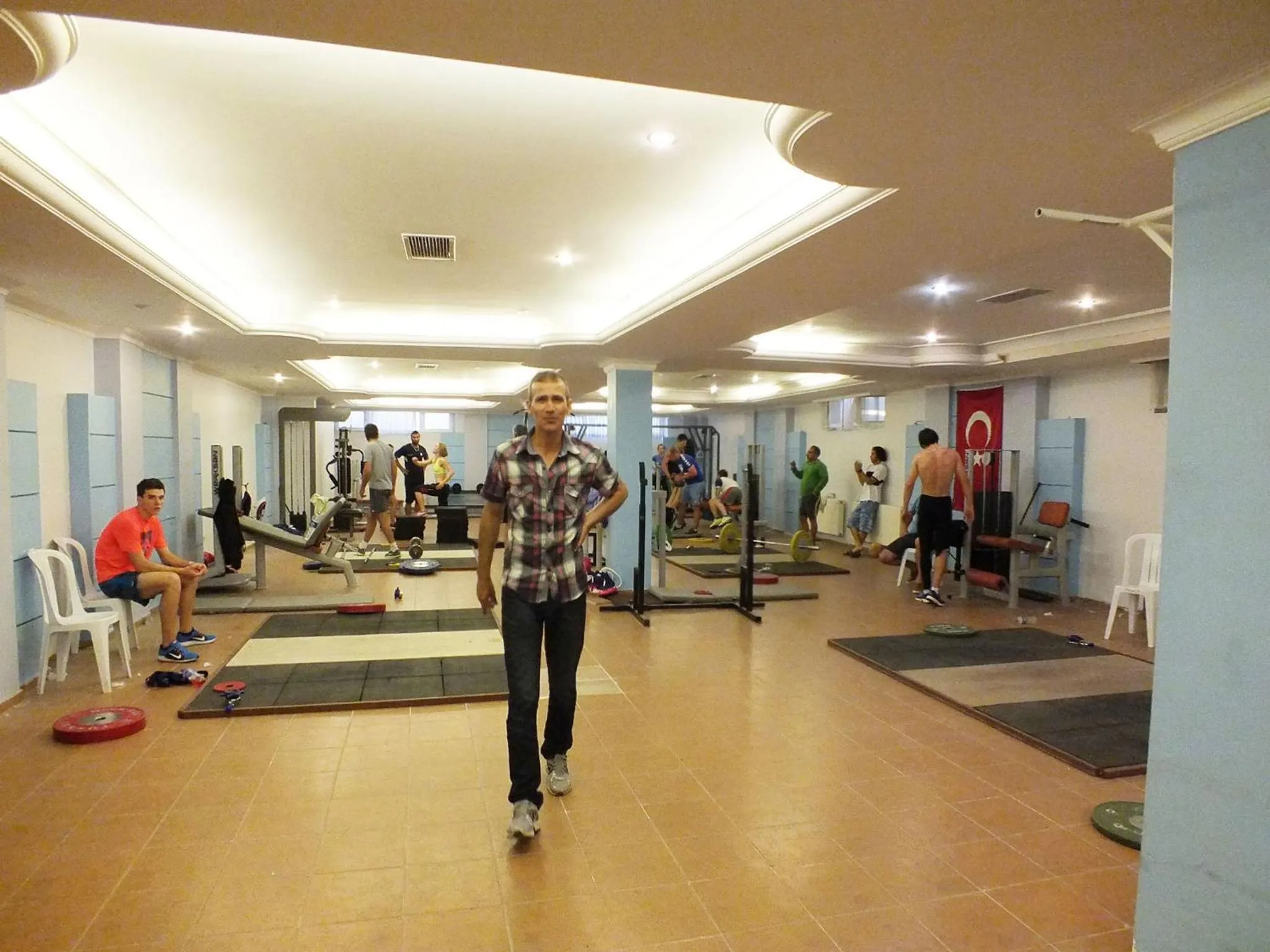 Fitness centre/facilities in Acropol Beach Hotel