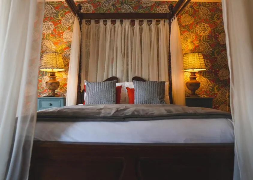 Bed in The Swan at Tarporley