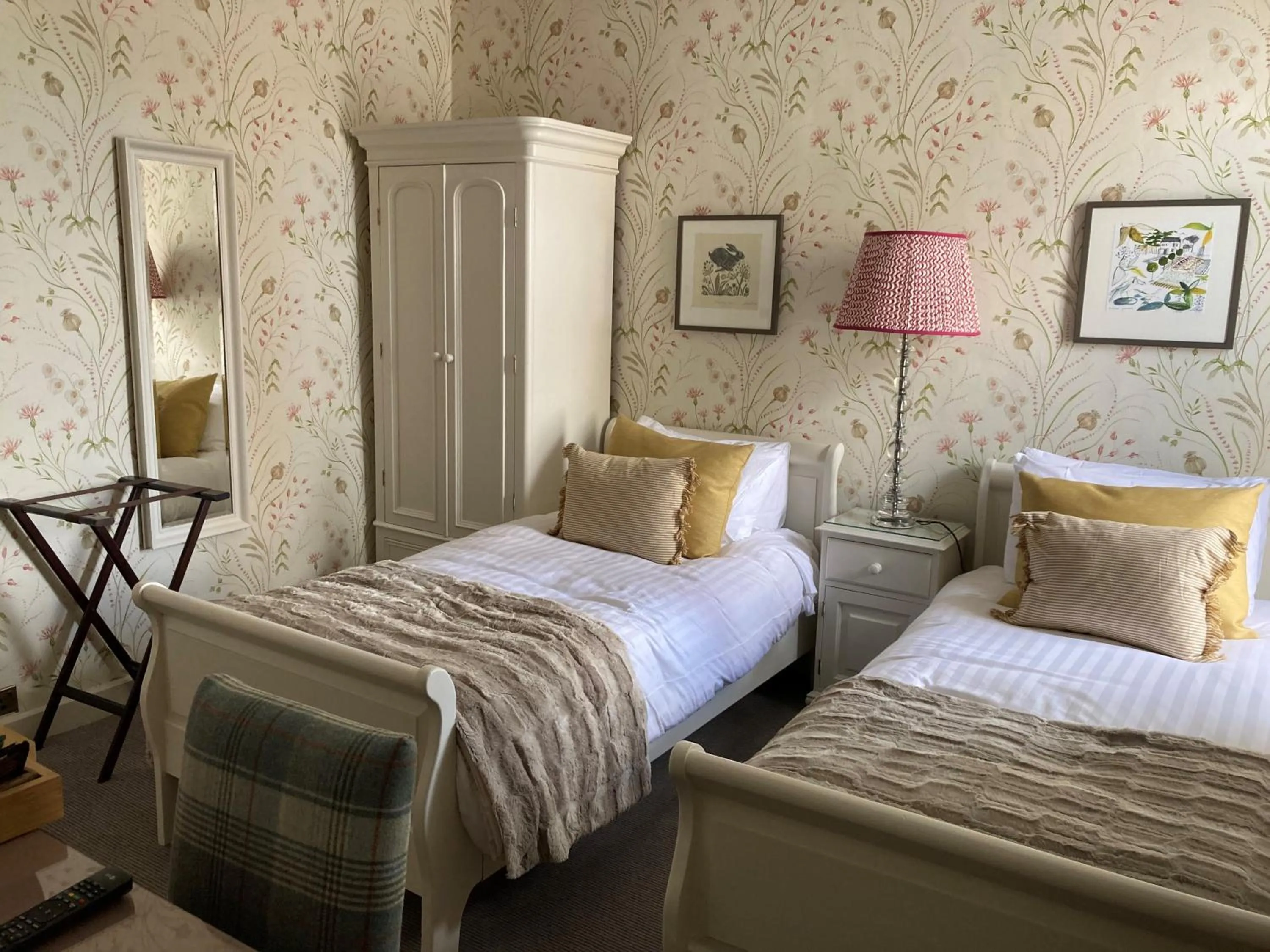 Bed in The Swan at Tarporley