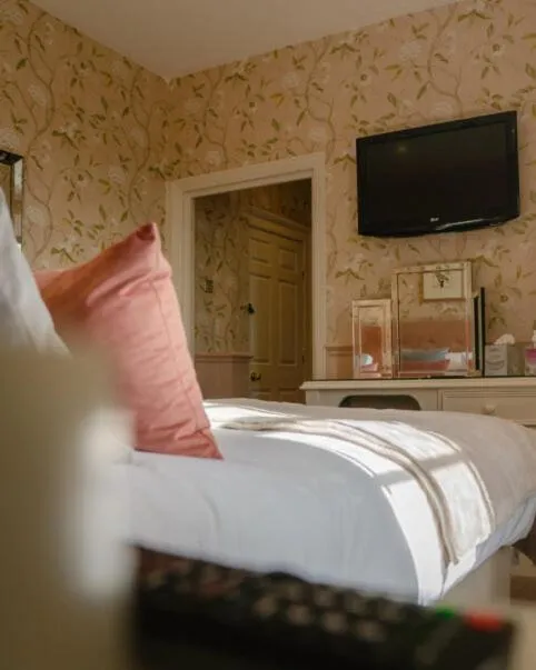 Bed in The Swan at Tarporley