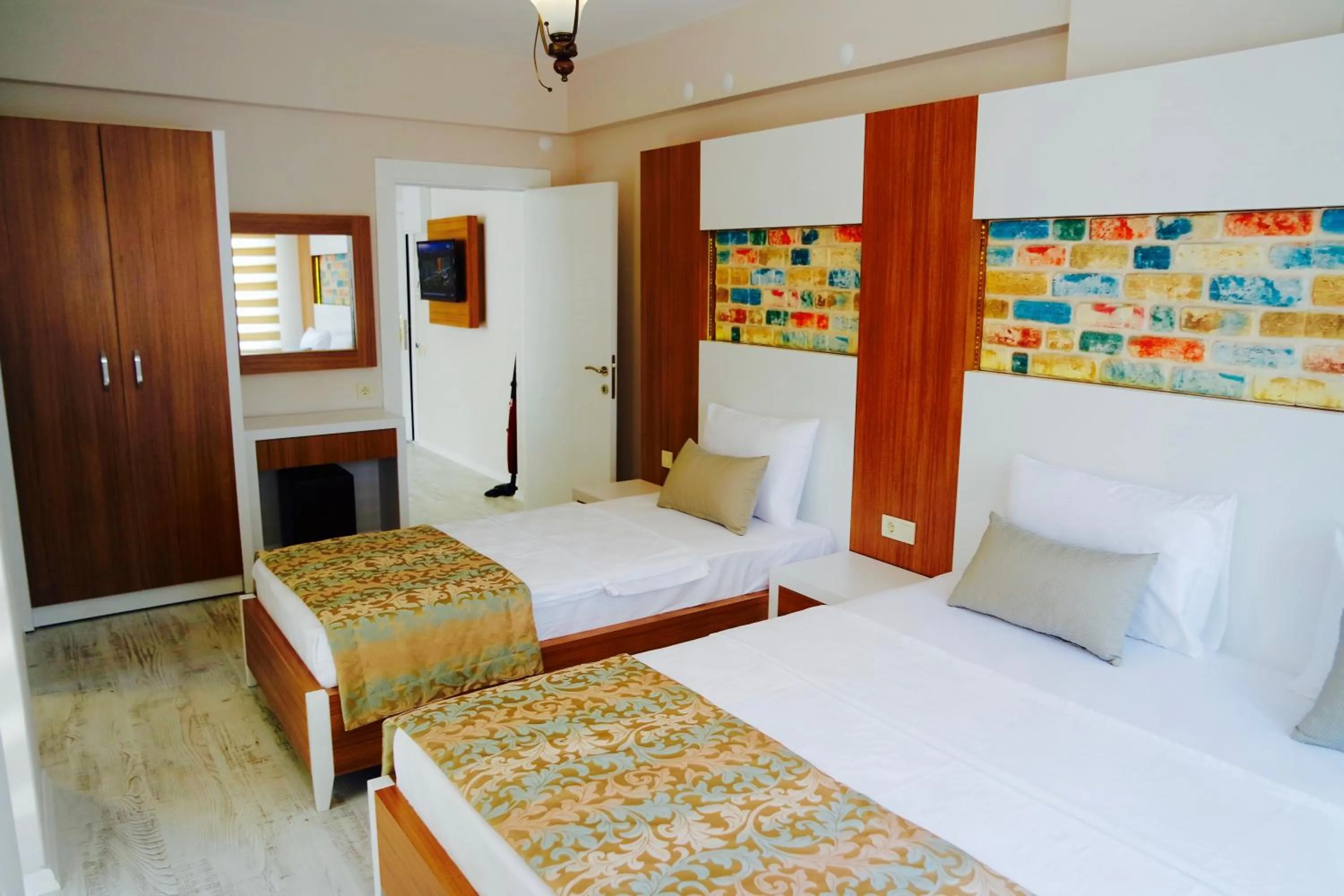 Bed in Ale Boutique Apartments