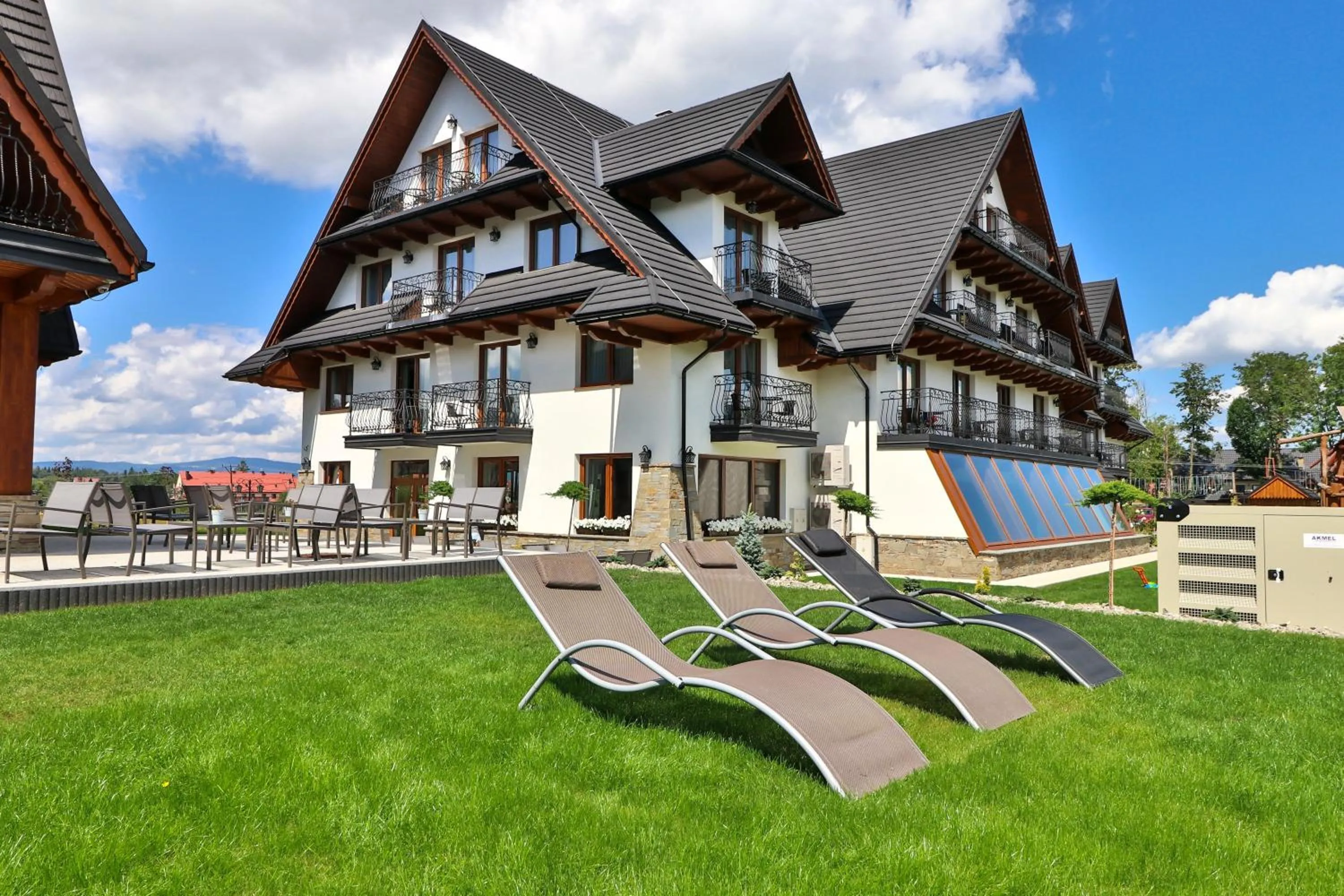 Garden in Hotel Bystra