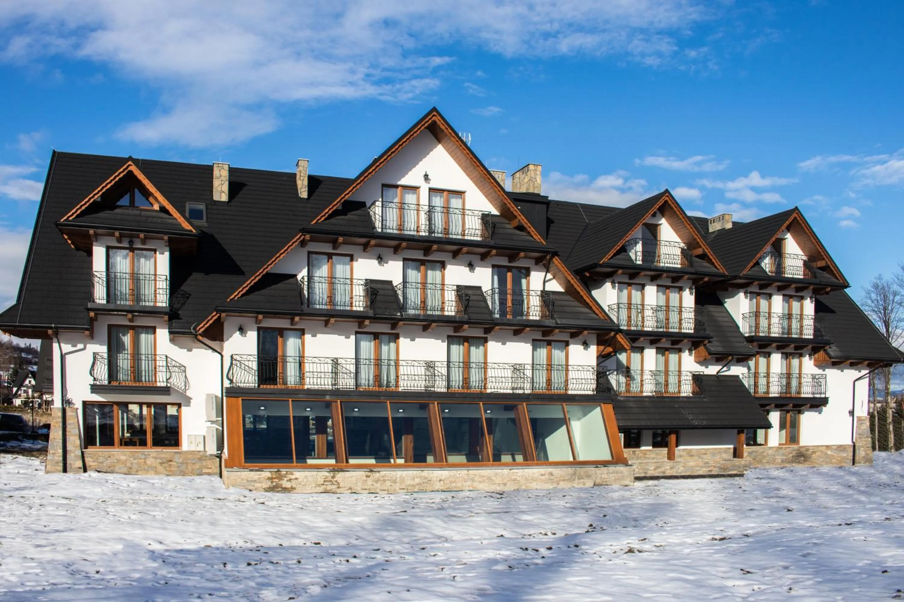 Facade/entrance in Hotel Bystra