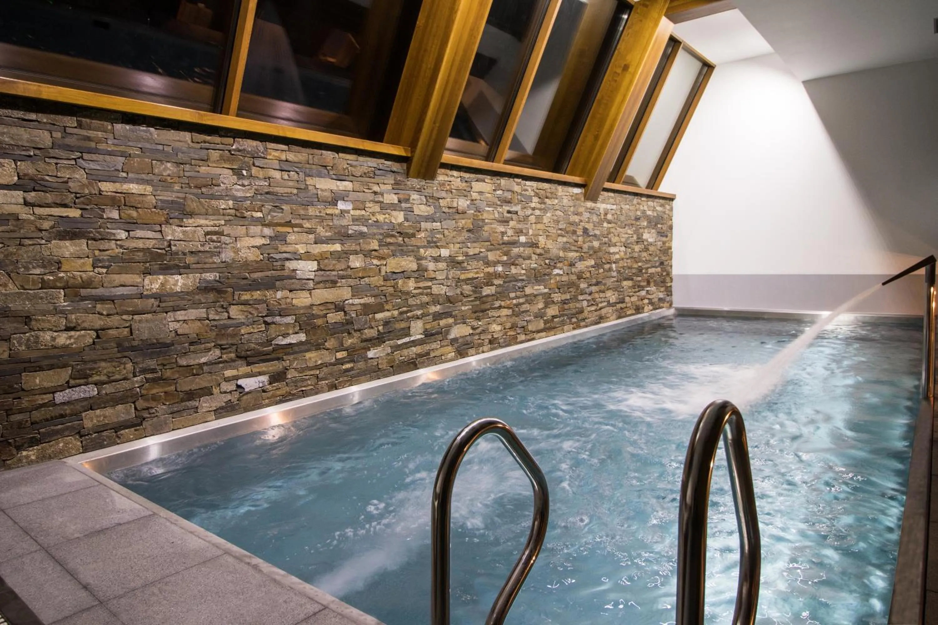 Swimming pool in Hotel Bystra