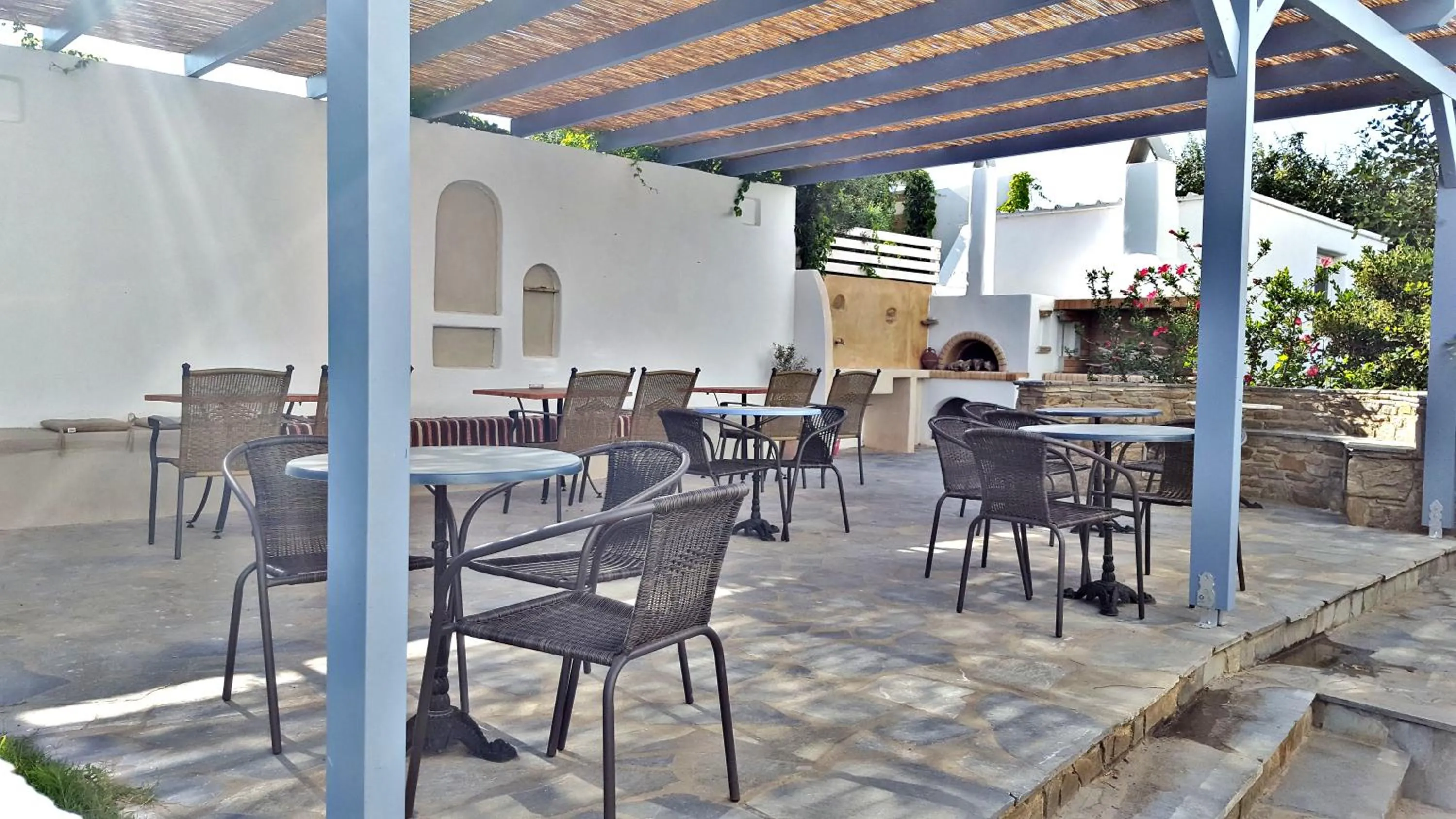 Patio in Sunlight Naxos