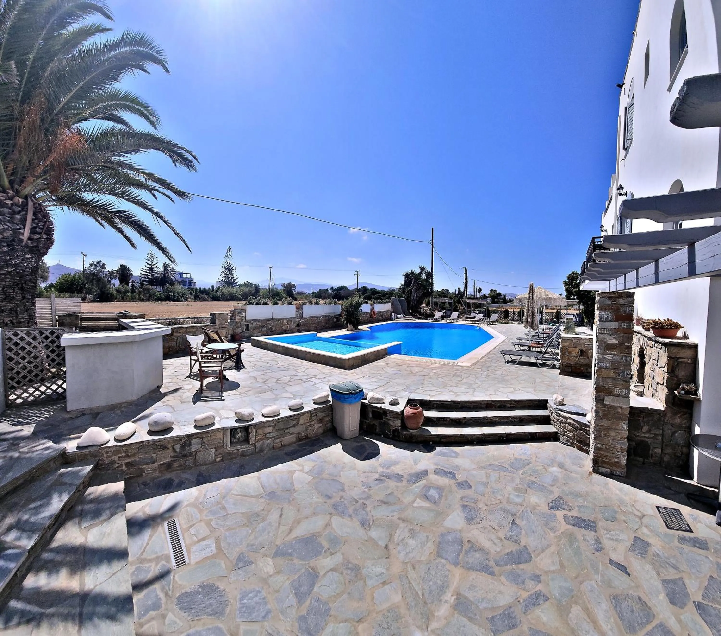 Patio in Sunlight Naxos