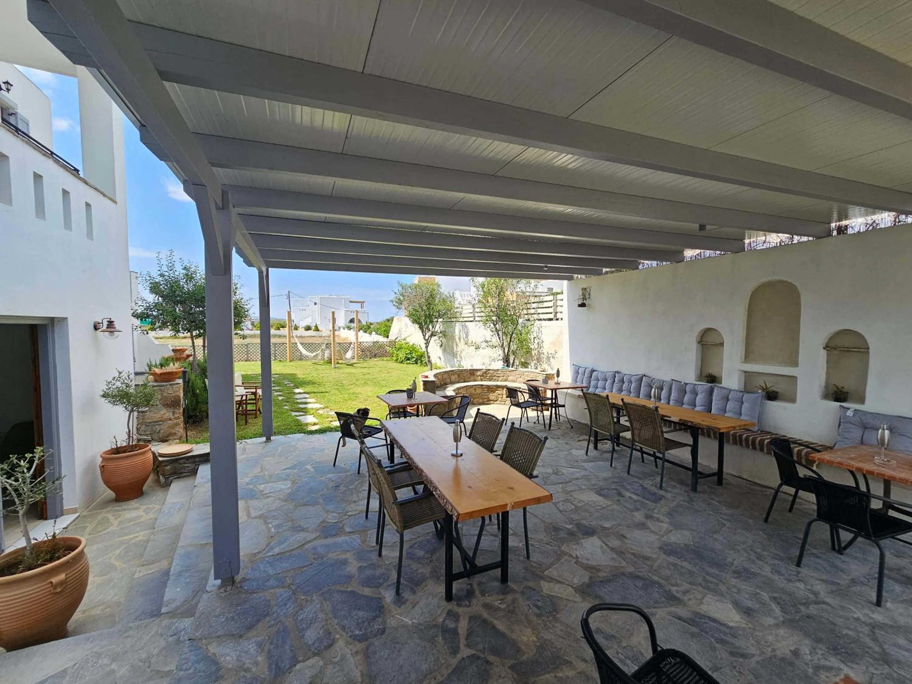 Patio in Sunlight Naxos