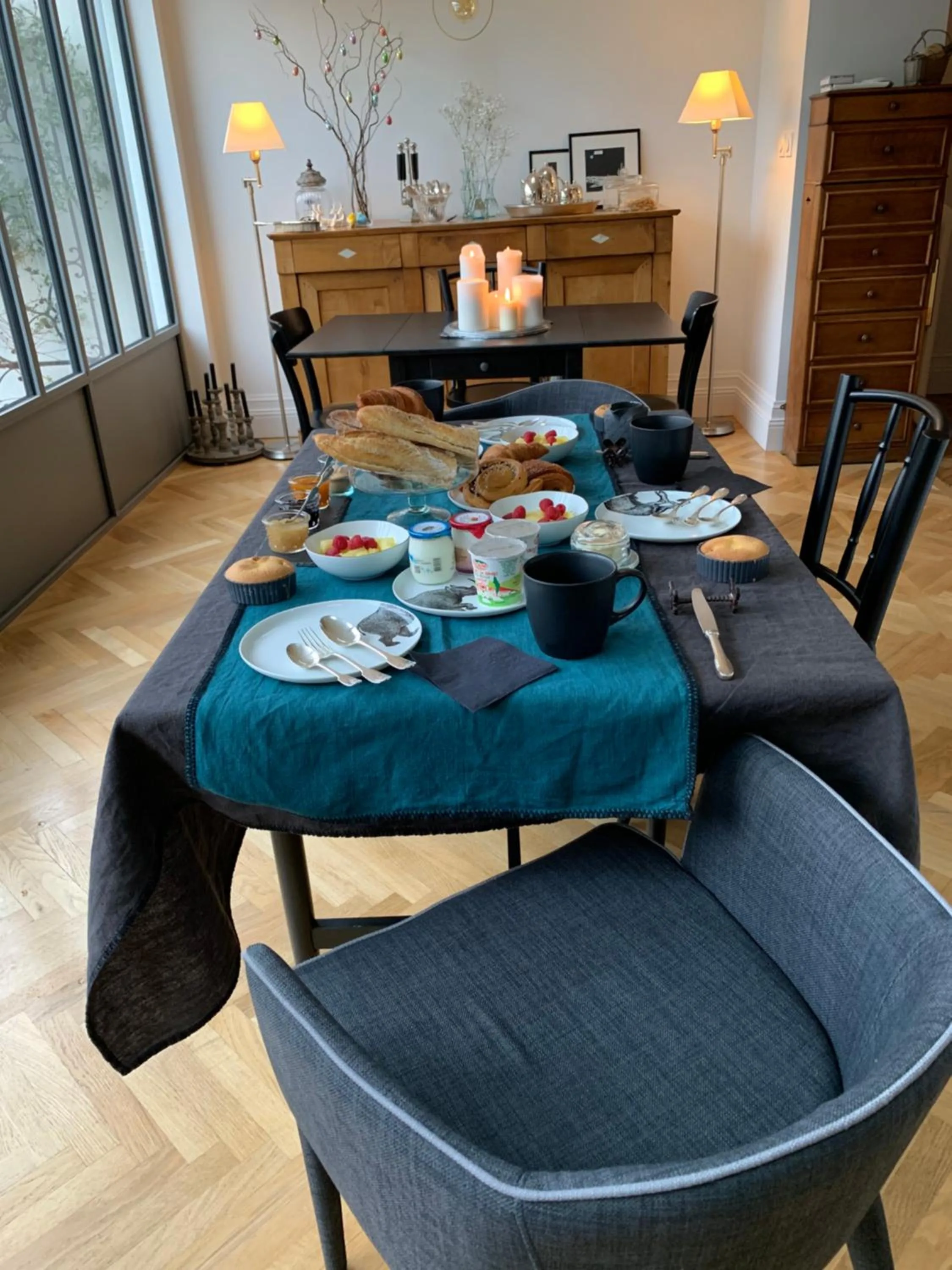 Garden view in Le Clos Labottière - B&B