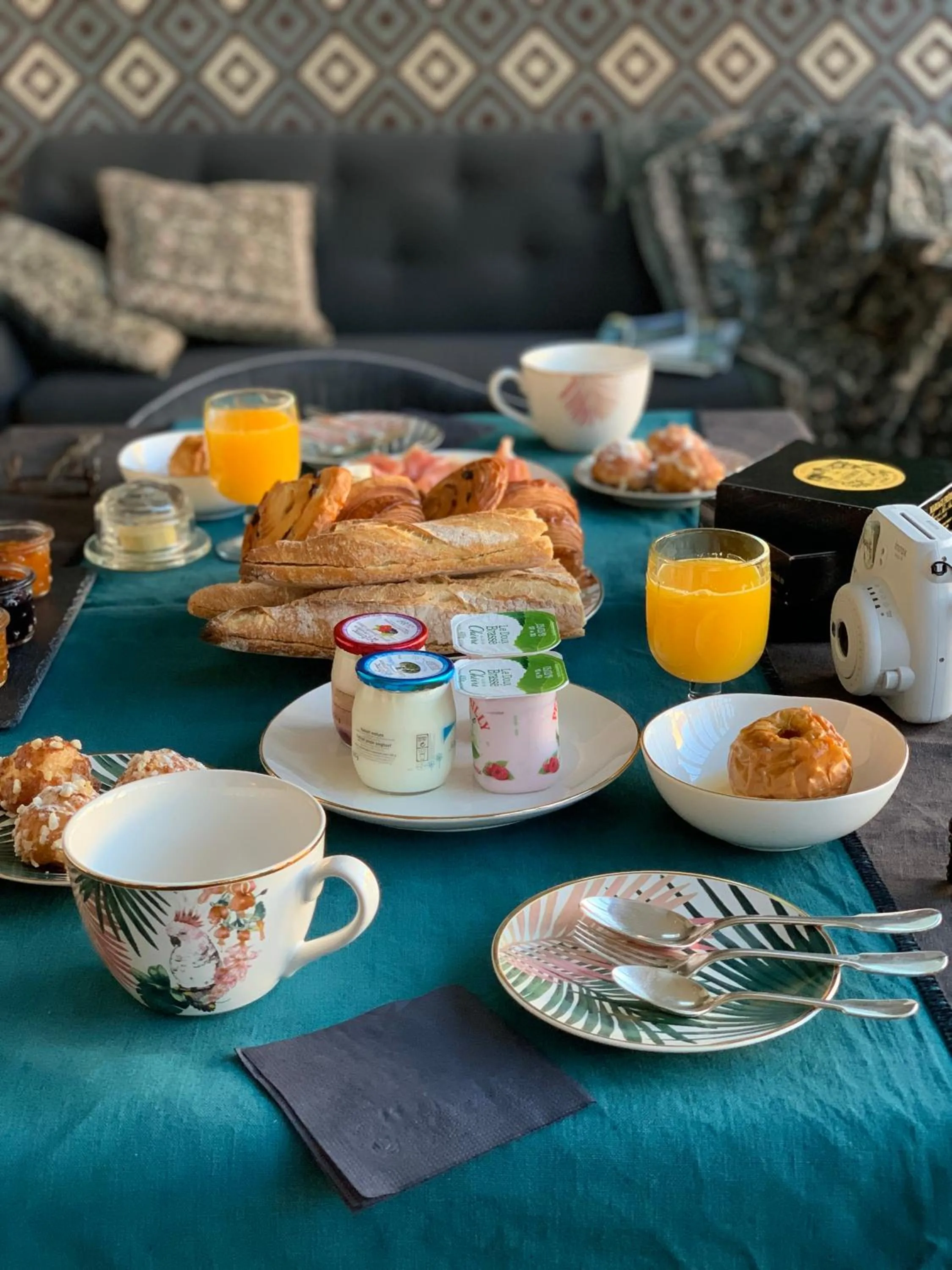 Garden view in Le Clos Labottière - B&B