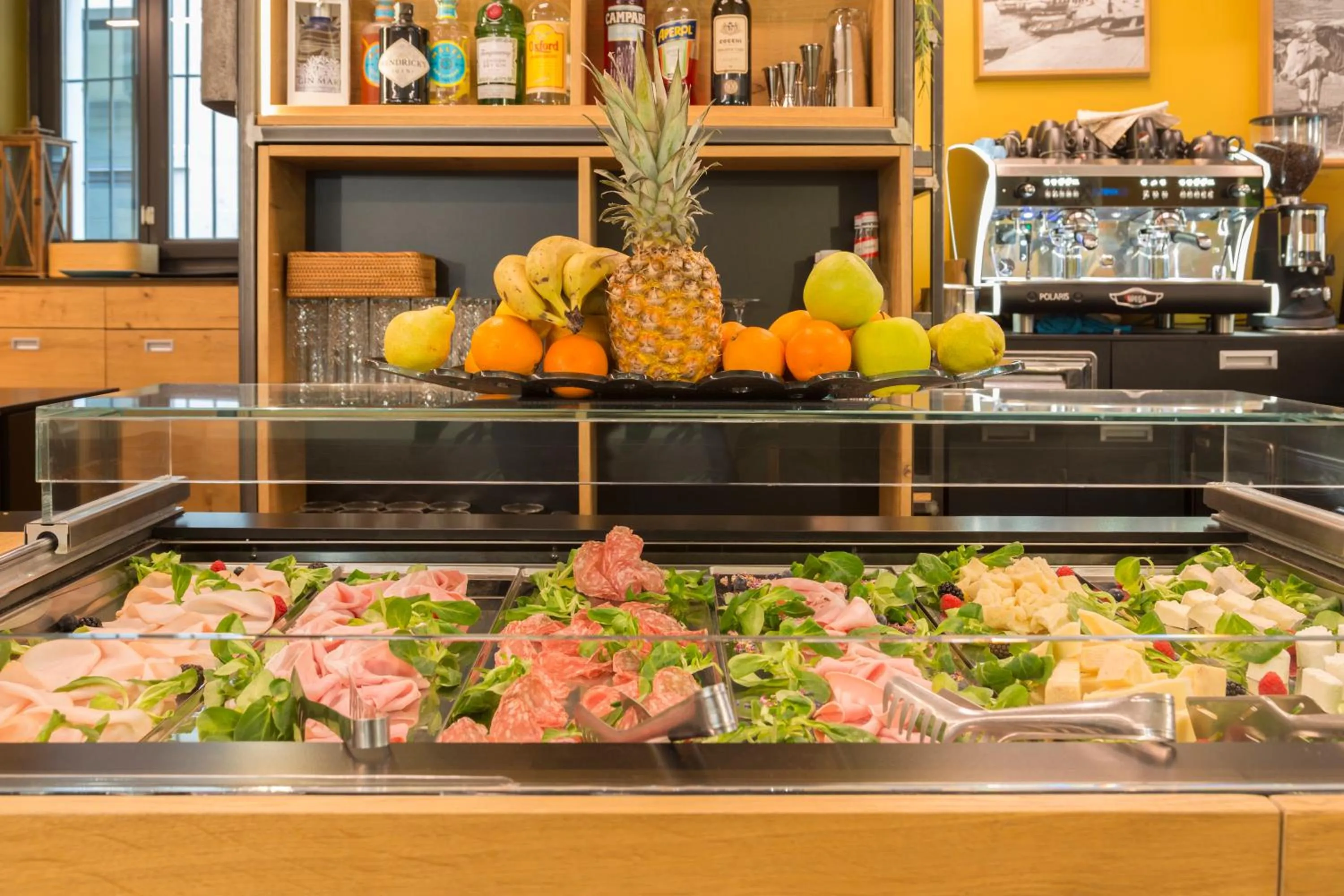 Italian breakfast in Avenue Boutique Hotel