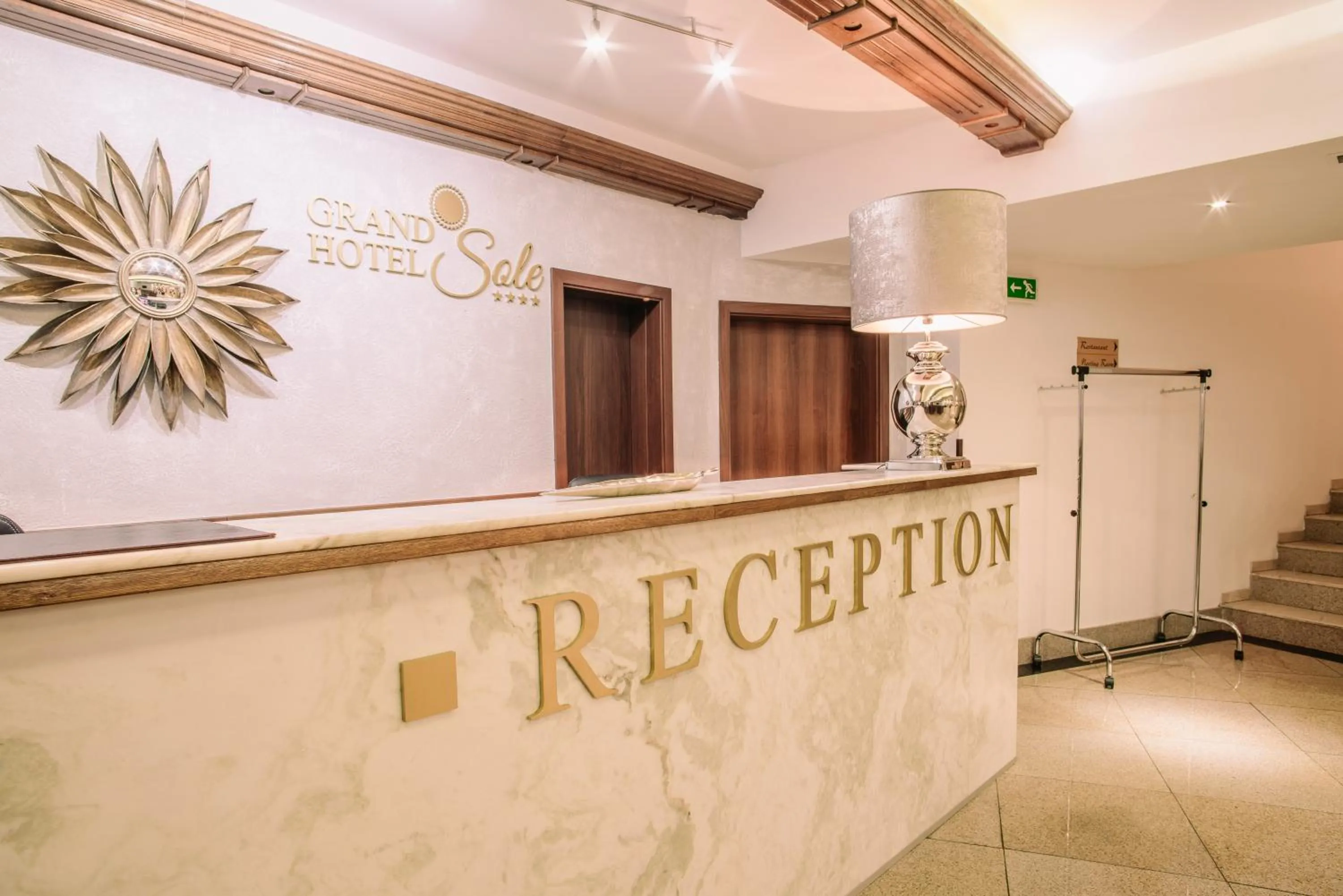 Property logo or sign in Grand Hotel Sole