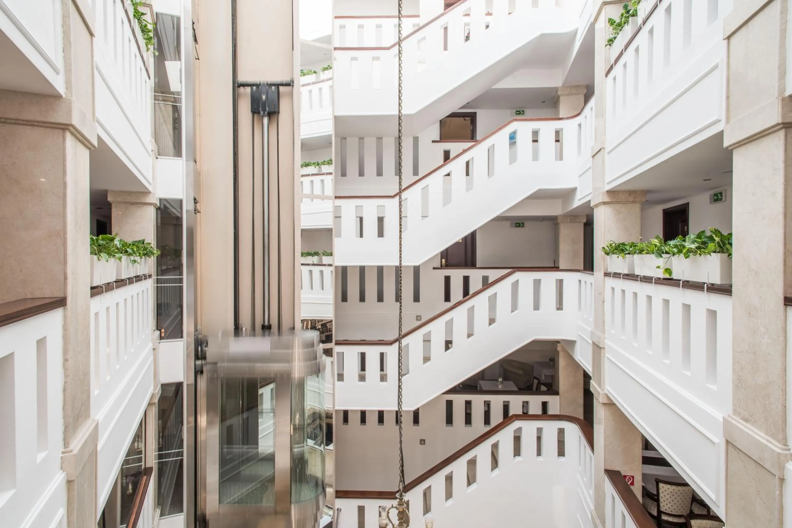 Decorative detail in Grand Hotel Sole
