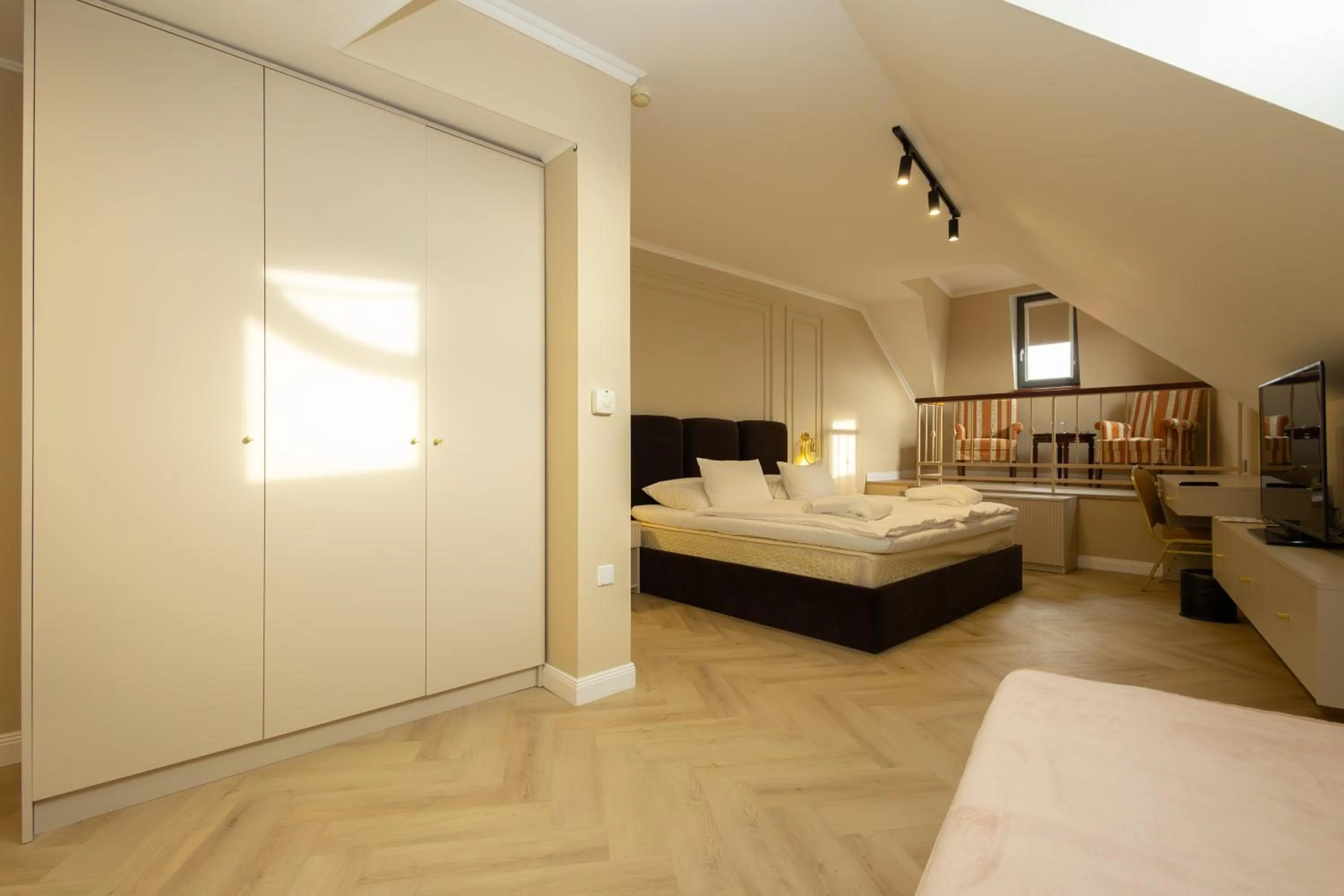 Bed in Grand Hotel Sole