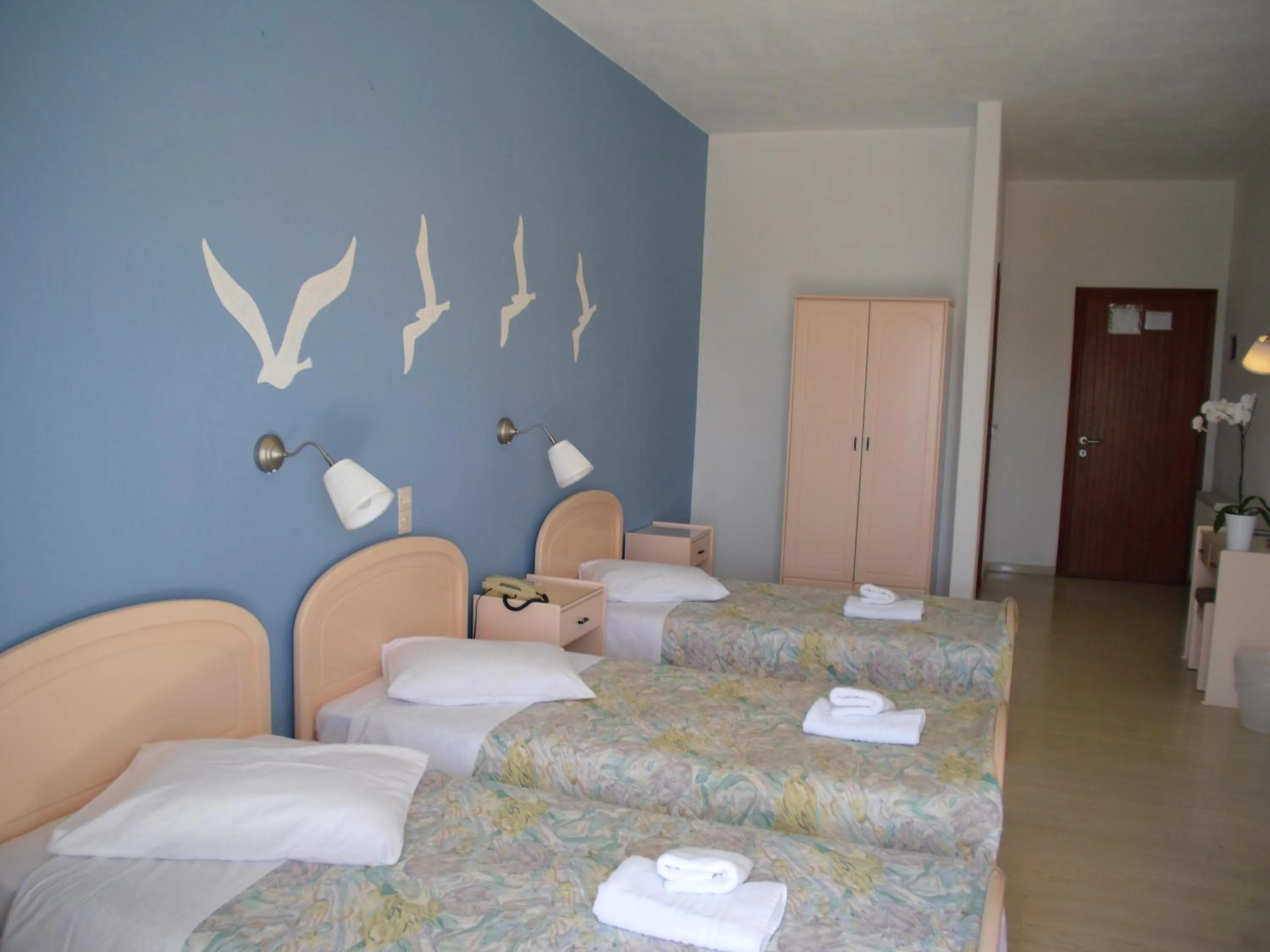 Bed in Ifigenia Hotel