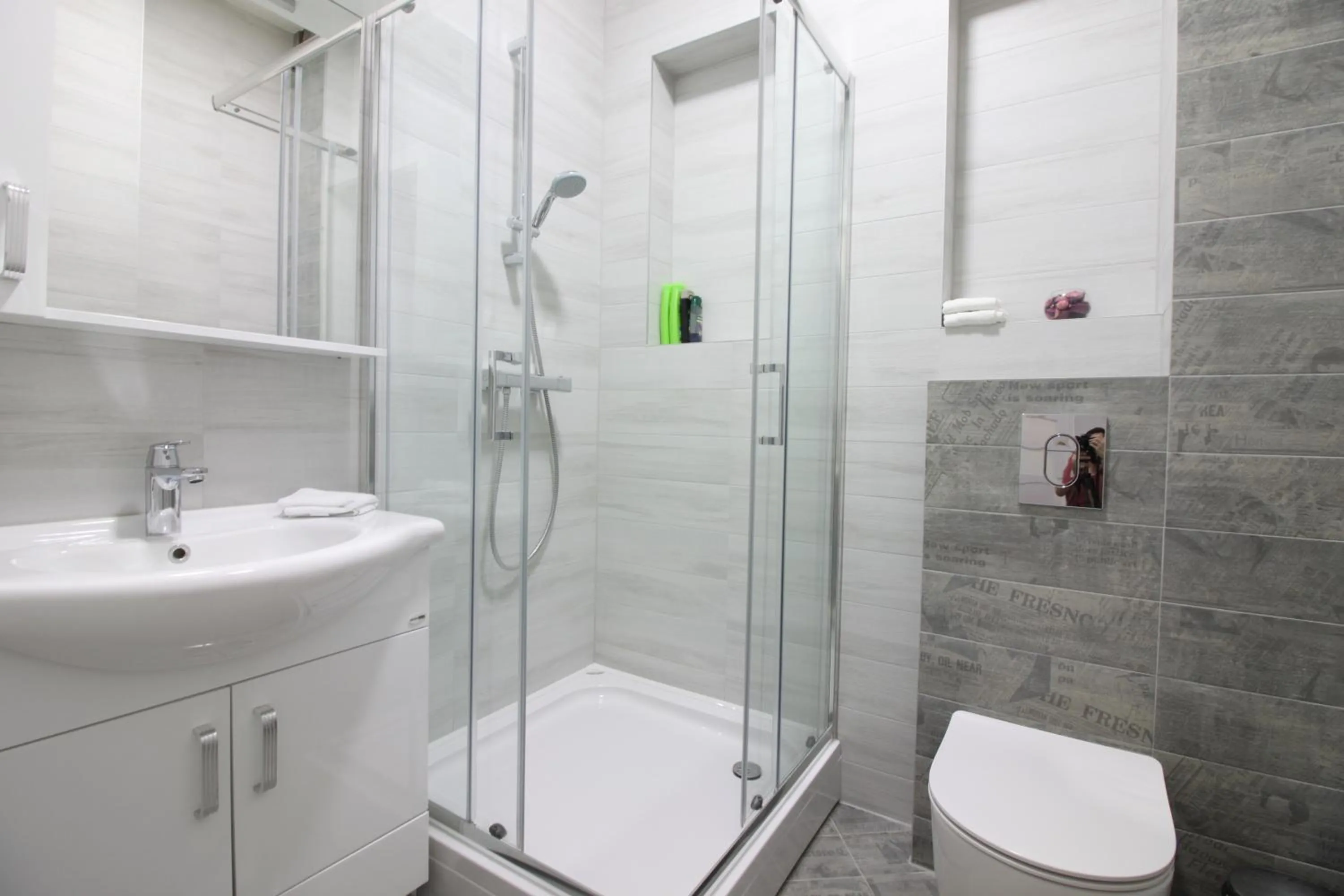 Shower in Apartment Roma at Bascarsija