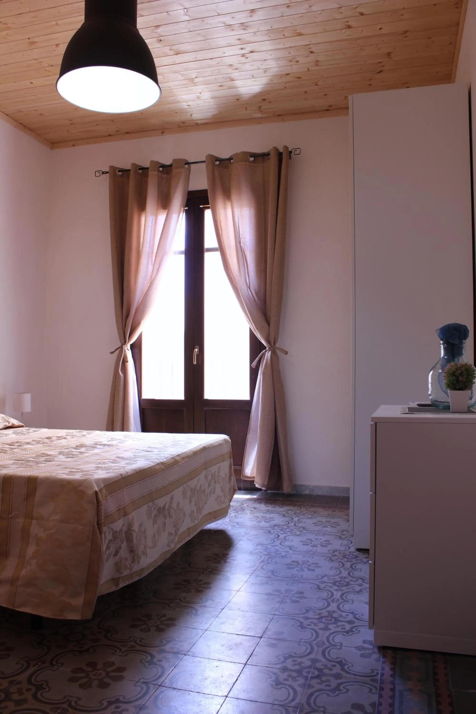 Bed in Apartment Trapani's heart