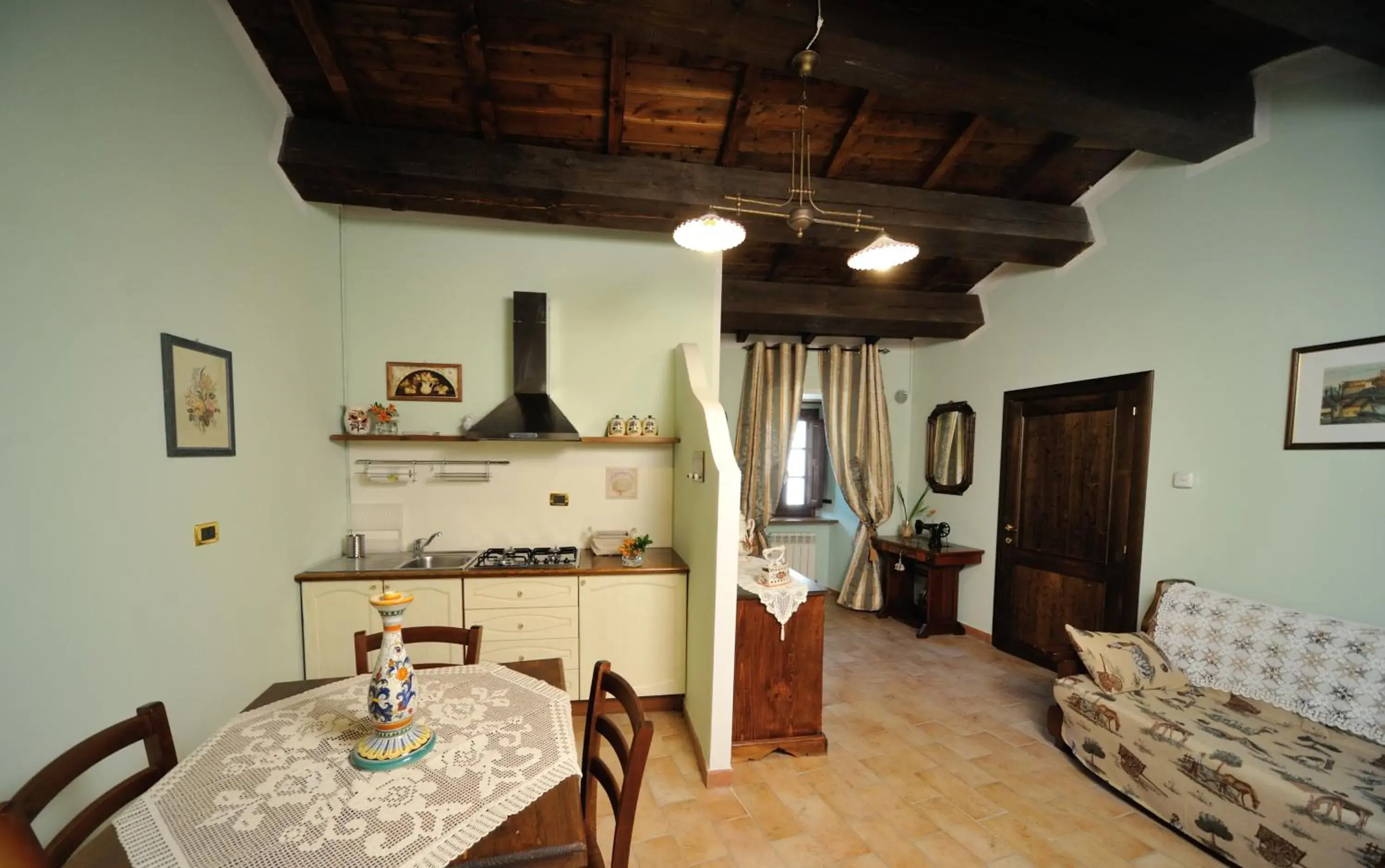 One Bedroom Apartment with Living Room in Country House Federico I One Bedroom Apartment with Living Room in Country House Federico I