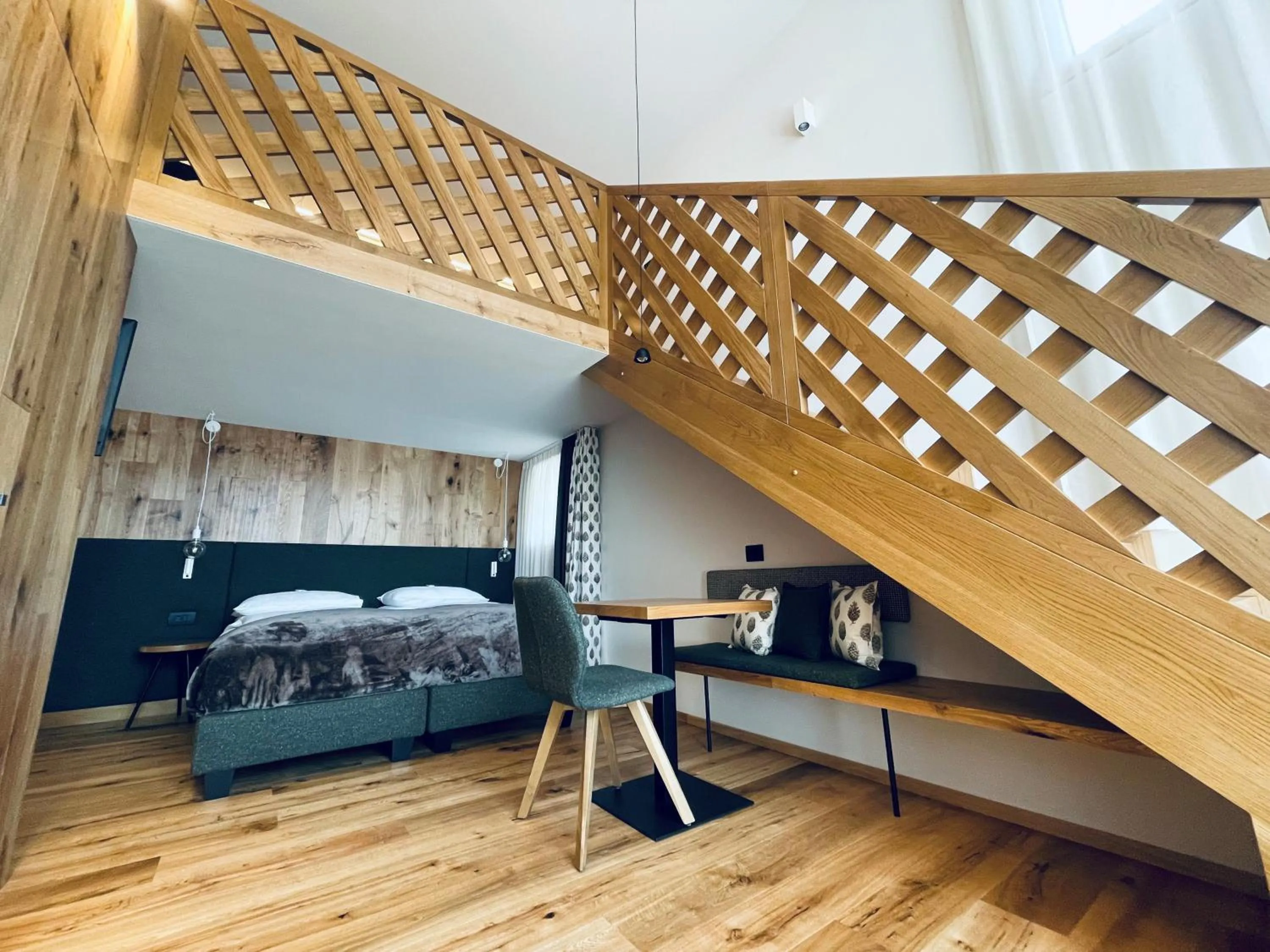 Photo of the whole room, Bed in Hotel Pradat