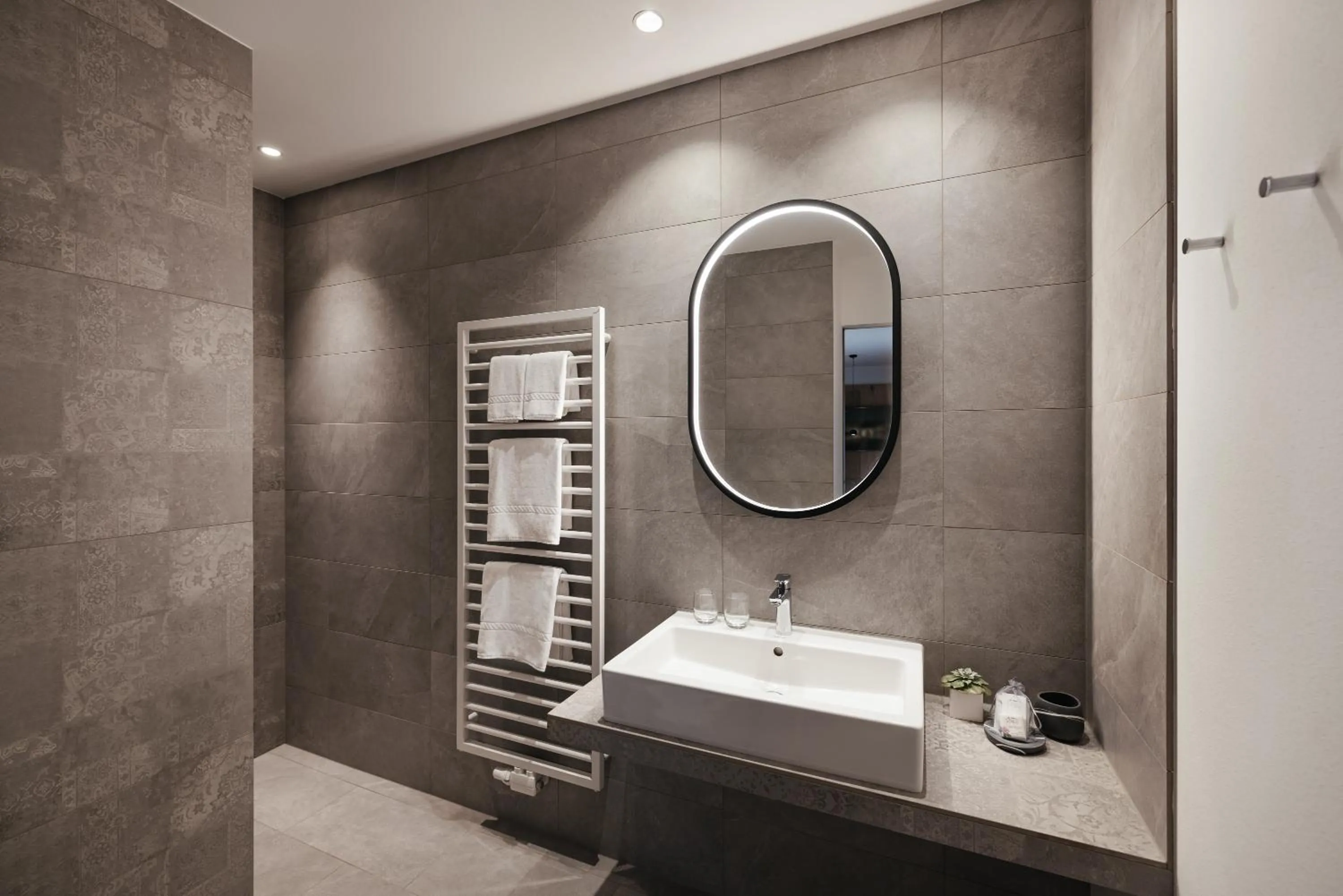 Bathroom in Hotel Pradat