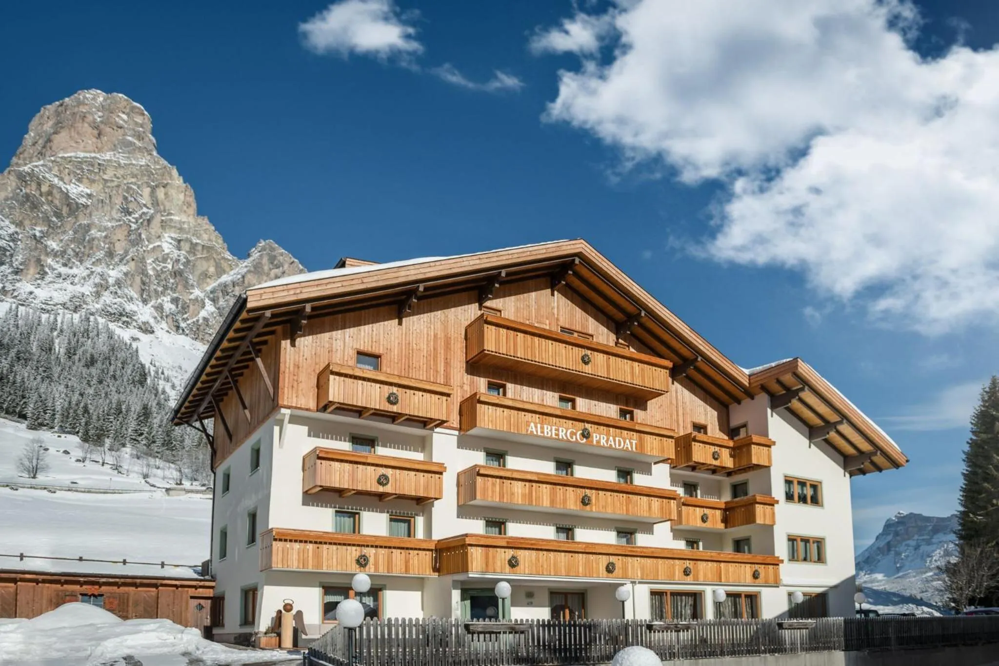 Winter in Hotel Pradat