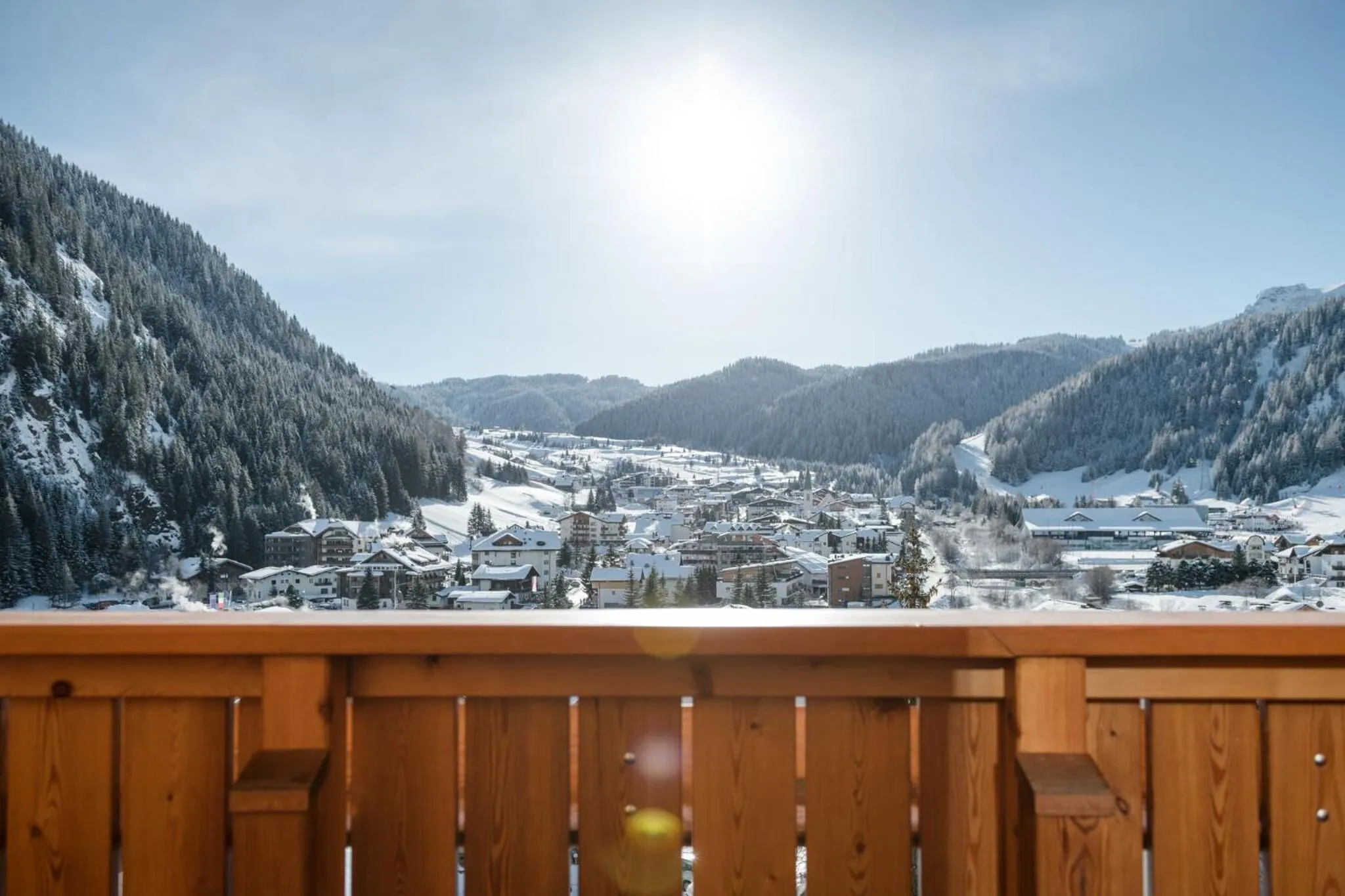 Natural landscape in Hotel Pradat