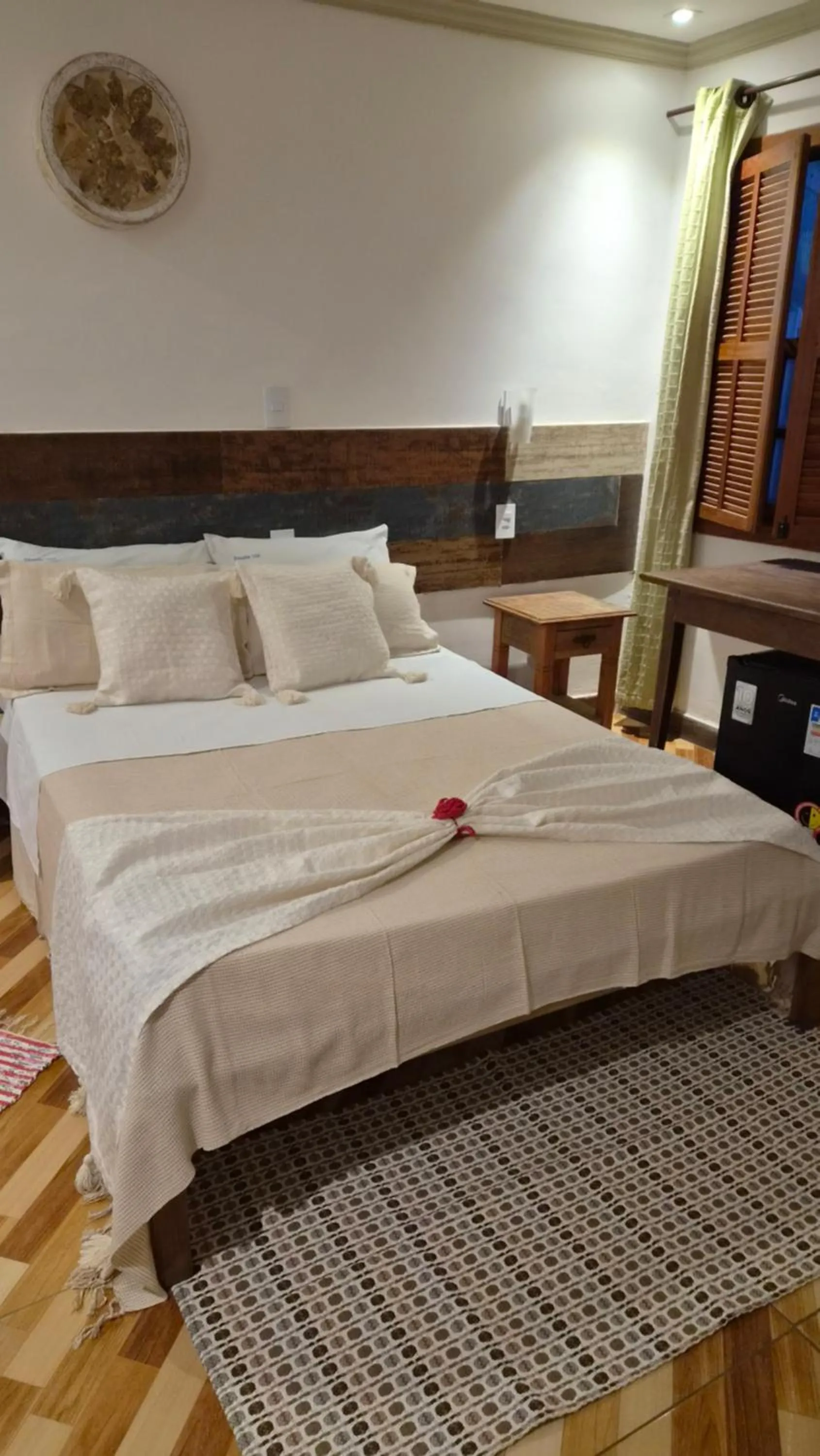 Bed in Pousada Uai Tiradentes