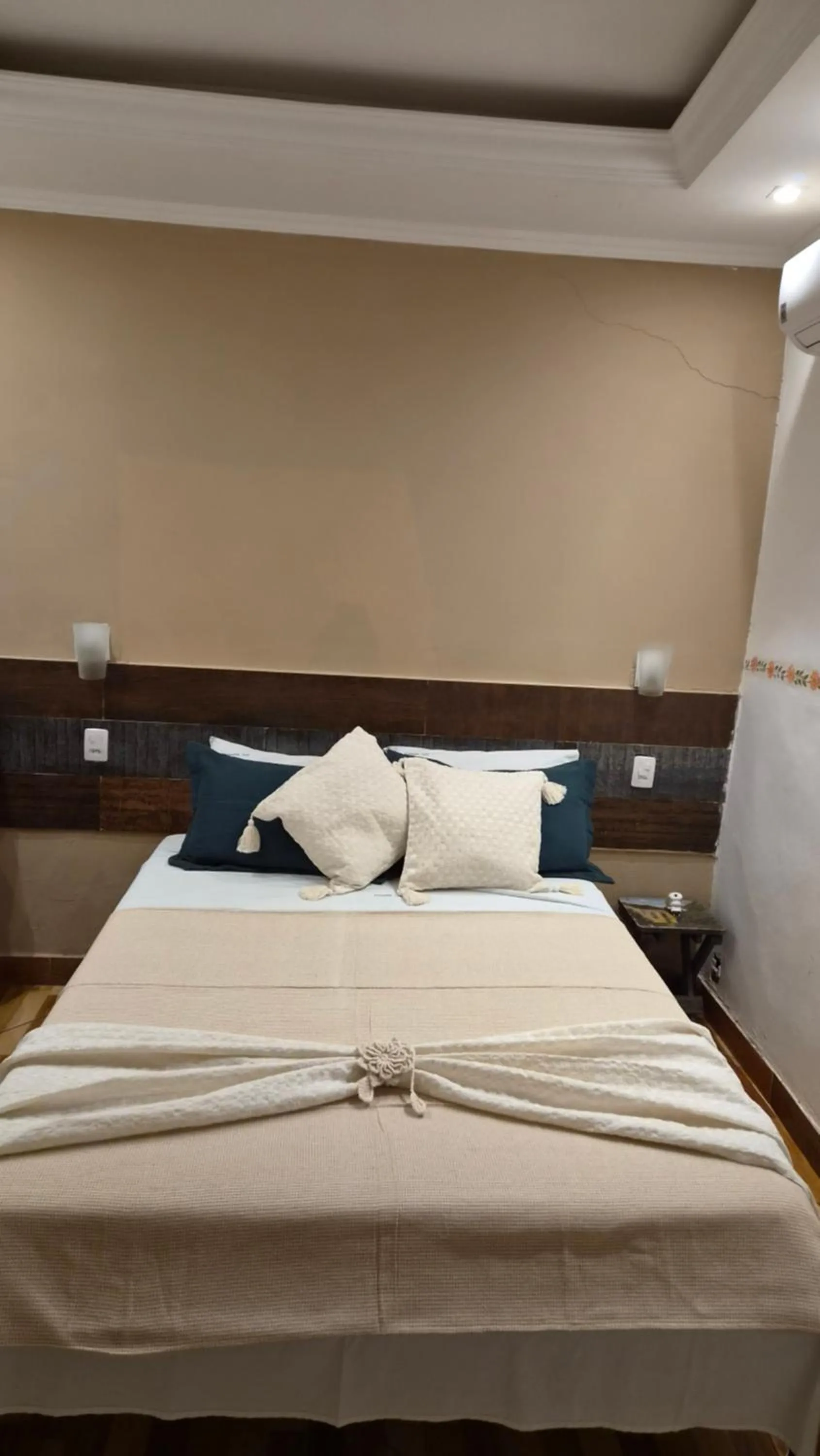 Bed in Pousada Uai Tiradentes