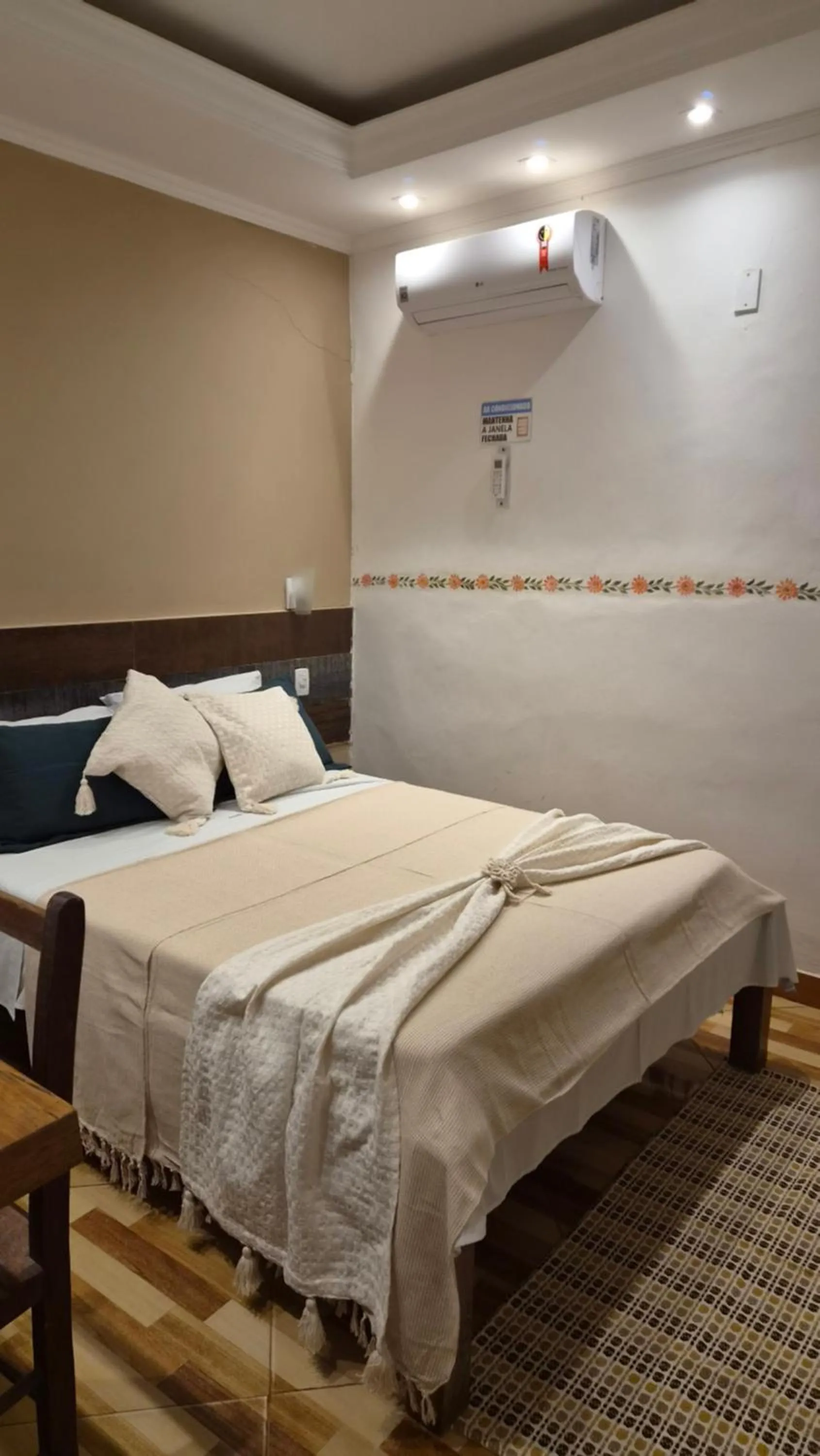 Bed in Pousada Uai Tiradentes