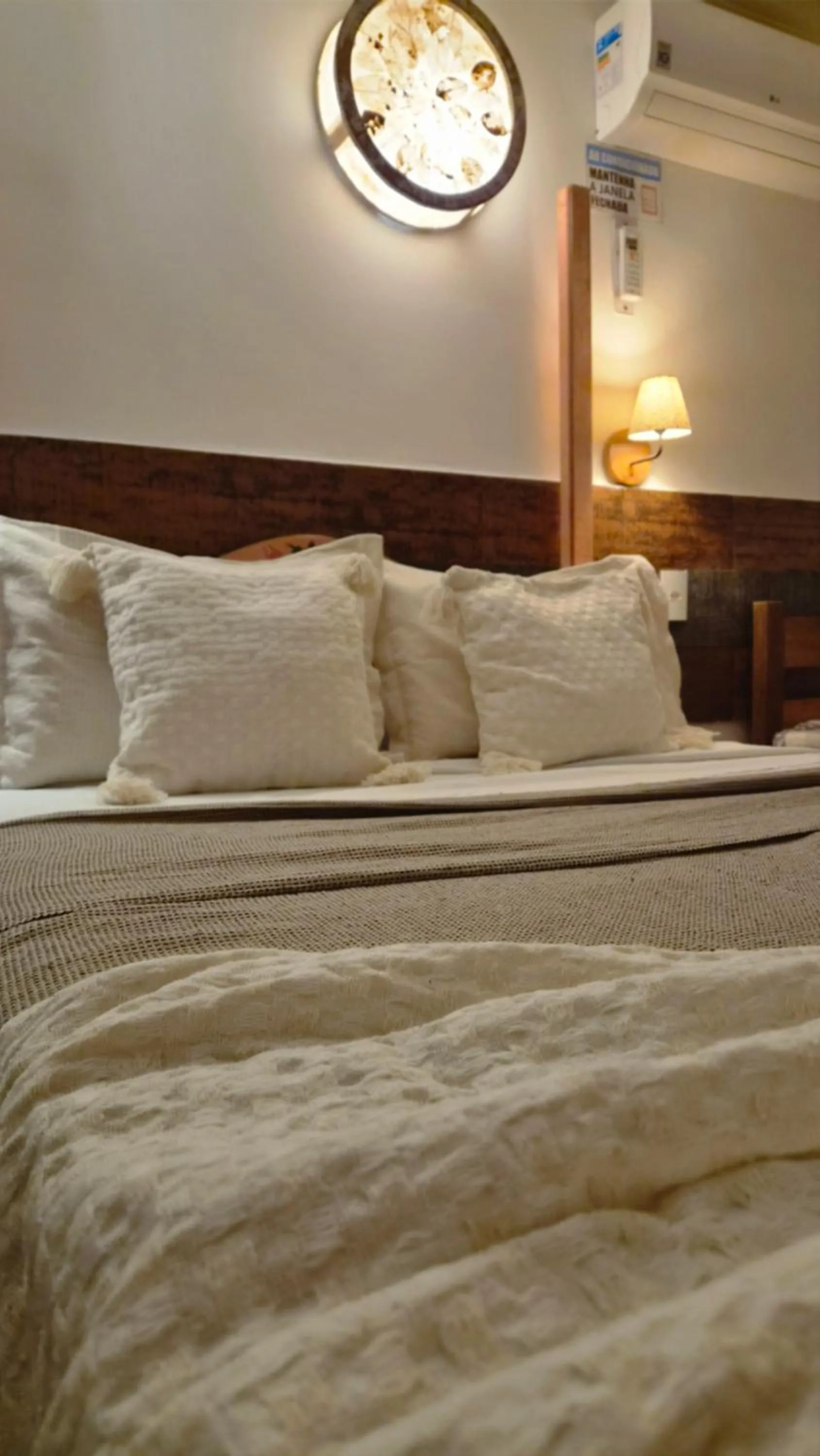 Bed in Pousada Uai Tiradentes