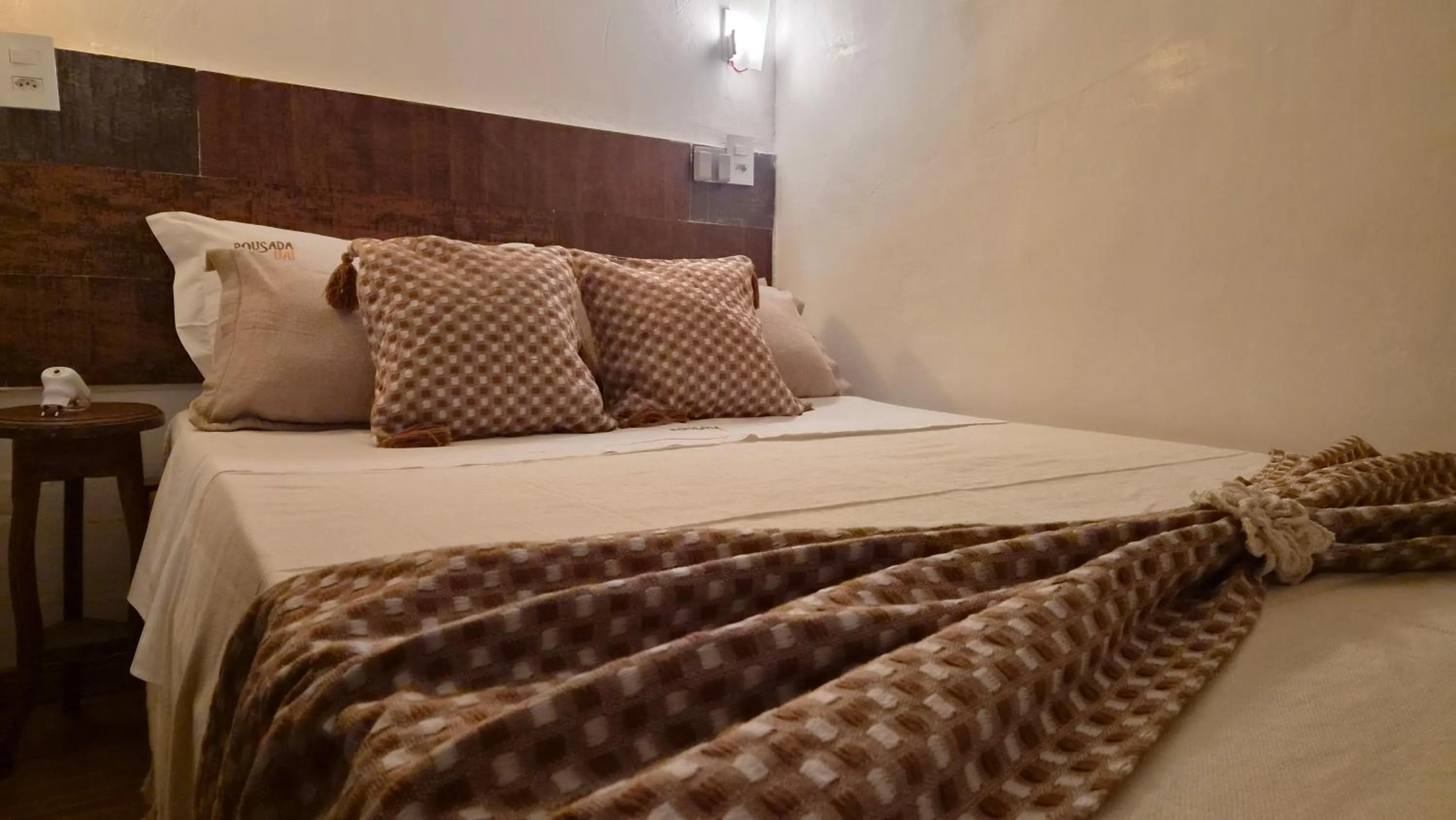 Bed in Pousada Uai Tiradentes