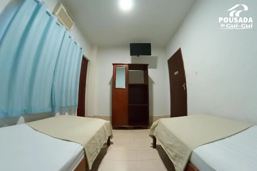 Bed in Pousada do Gui-Gui Aeroporto