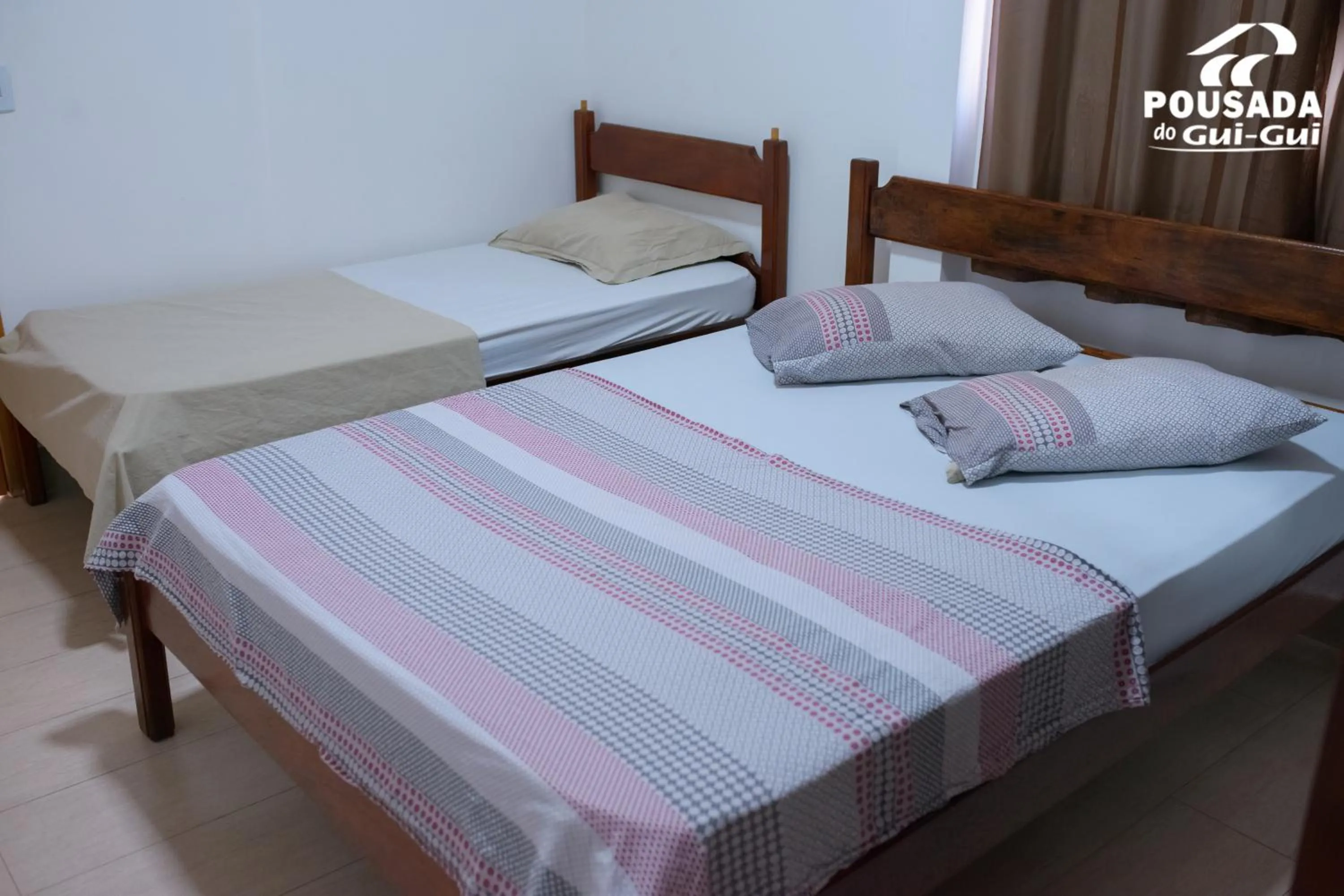 Bed in Pousada do Gui-Gui Aeroporto