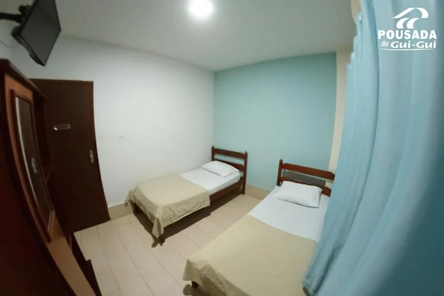 Bed in Pousada do Gui-Gui Aeroporto