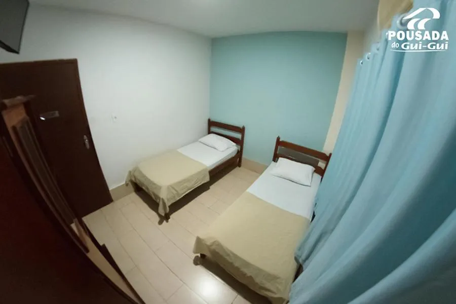 Bed in Pousada do Gui-Gui Aeroporto