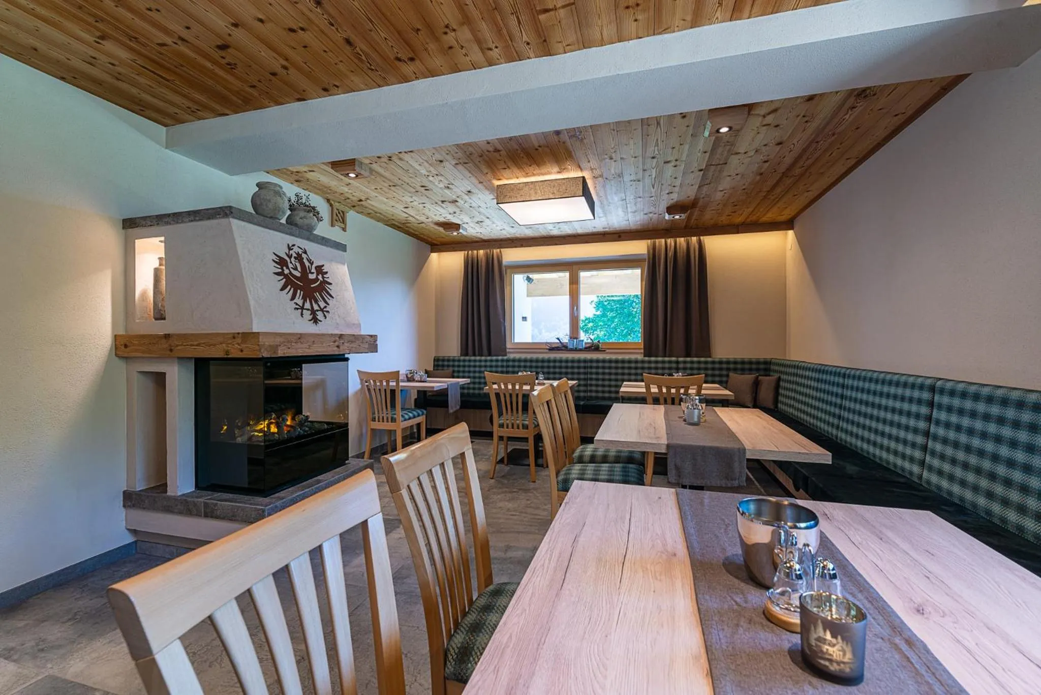 Lounge or bar in Hotel Garni Romantik