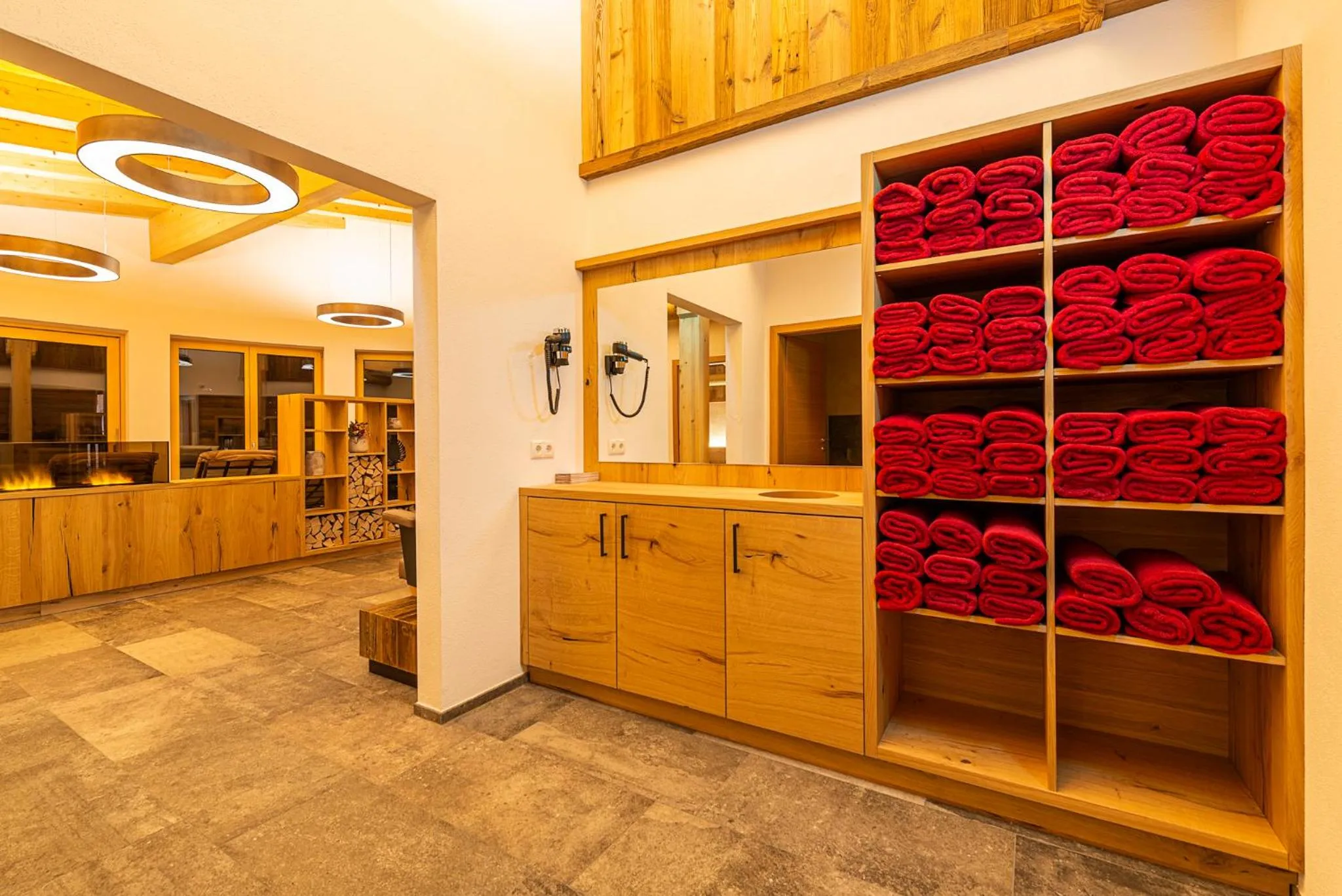 Sauna in Hotel Garni Romantik