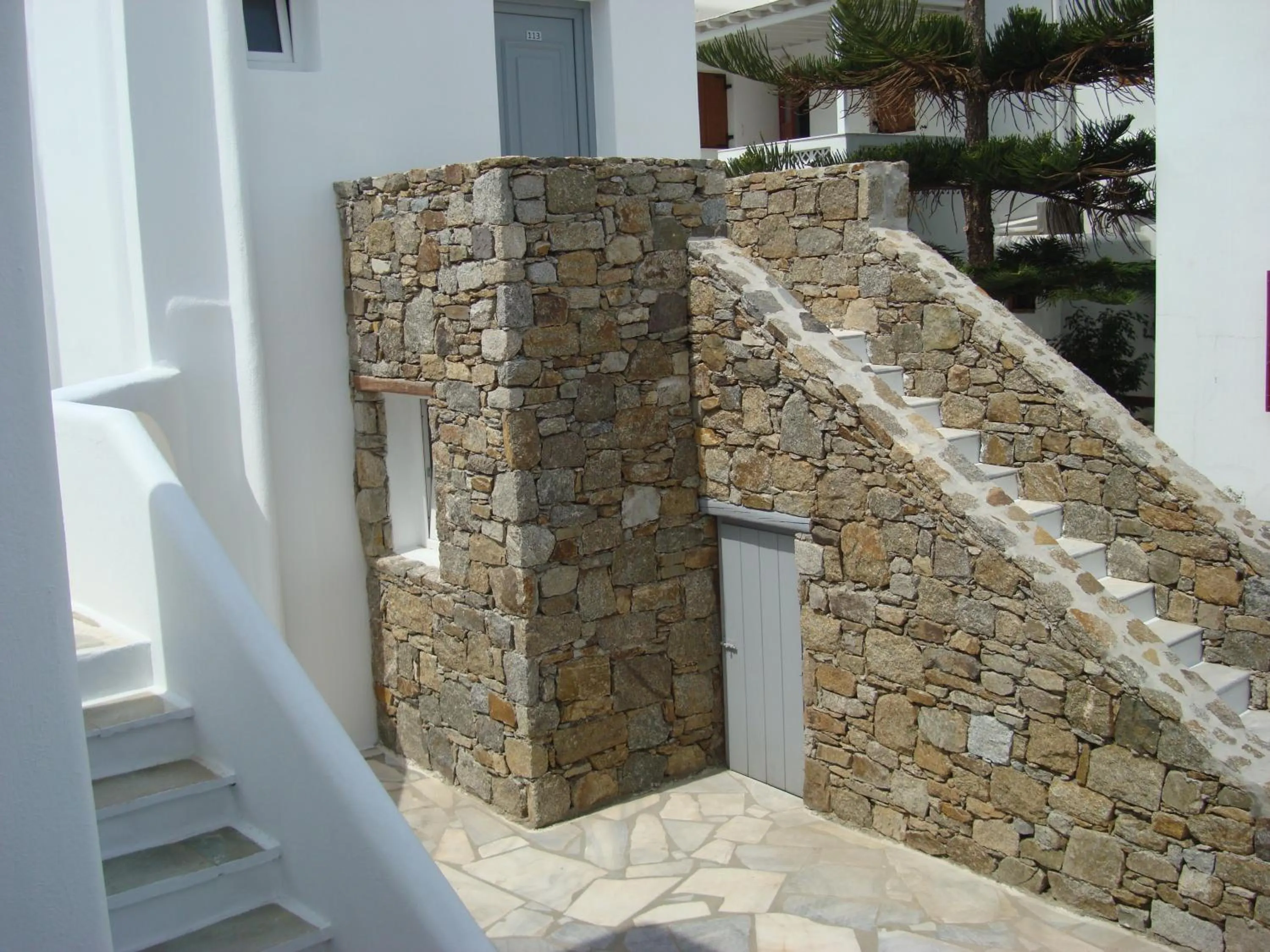 Property building in Elena Studios & Suites