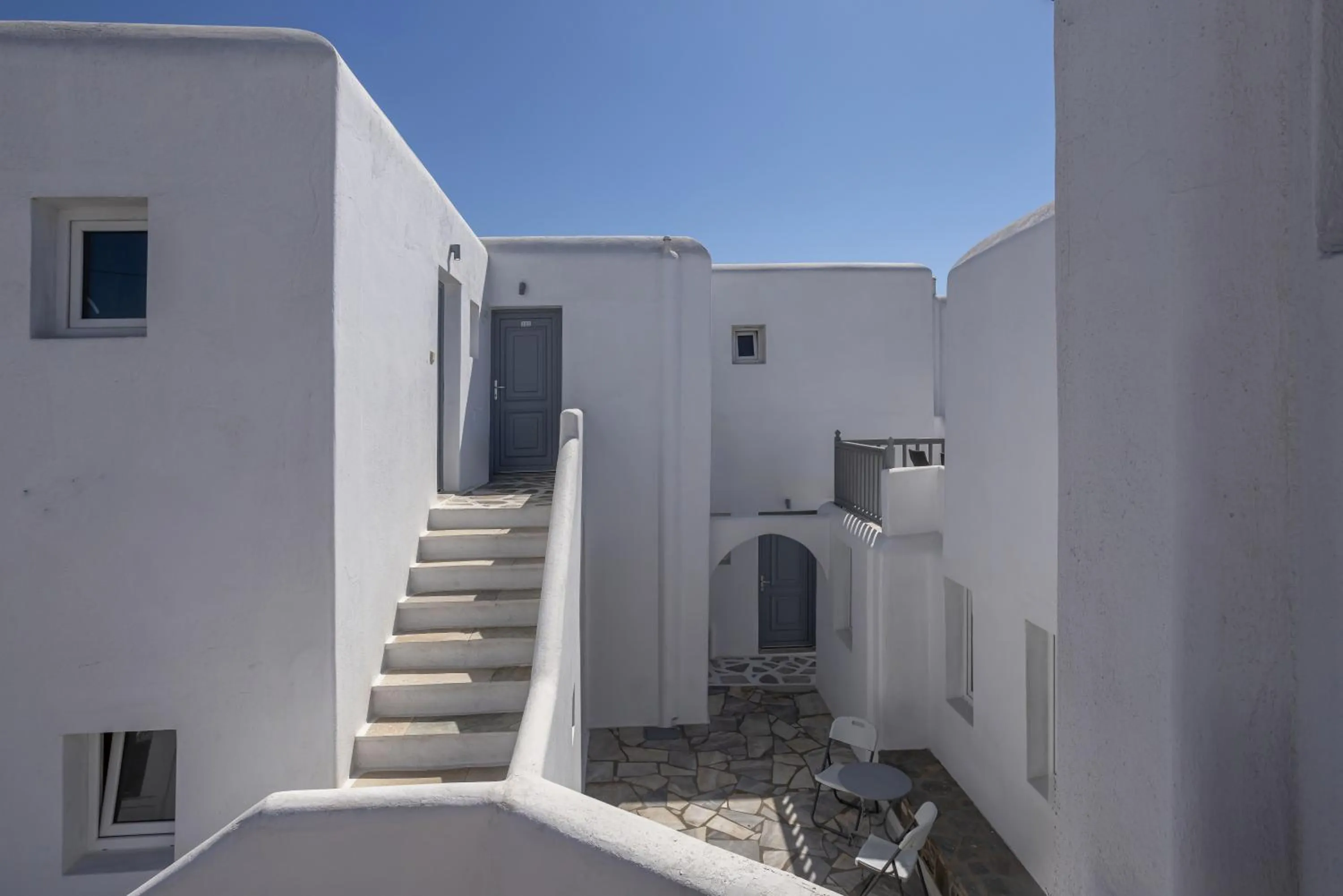 Property building in Elena Studios & Suites