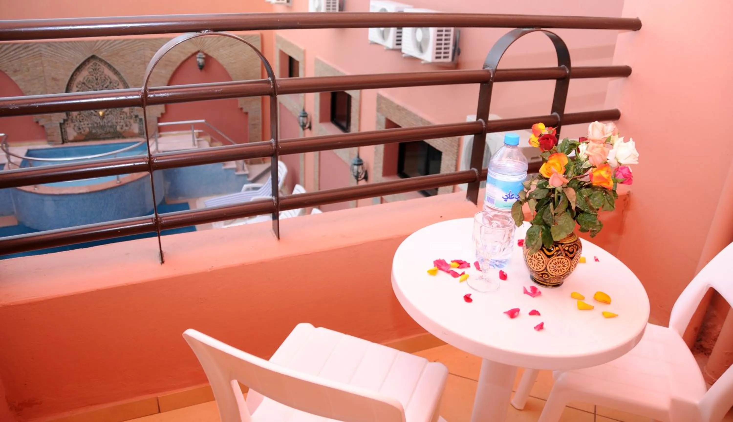Balcony/Terrace in Residence Hotel Assounfou