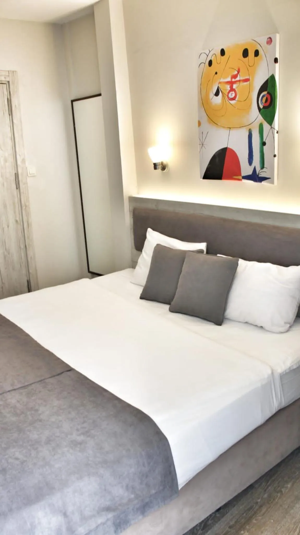 Bed in Temizay Hotel