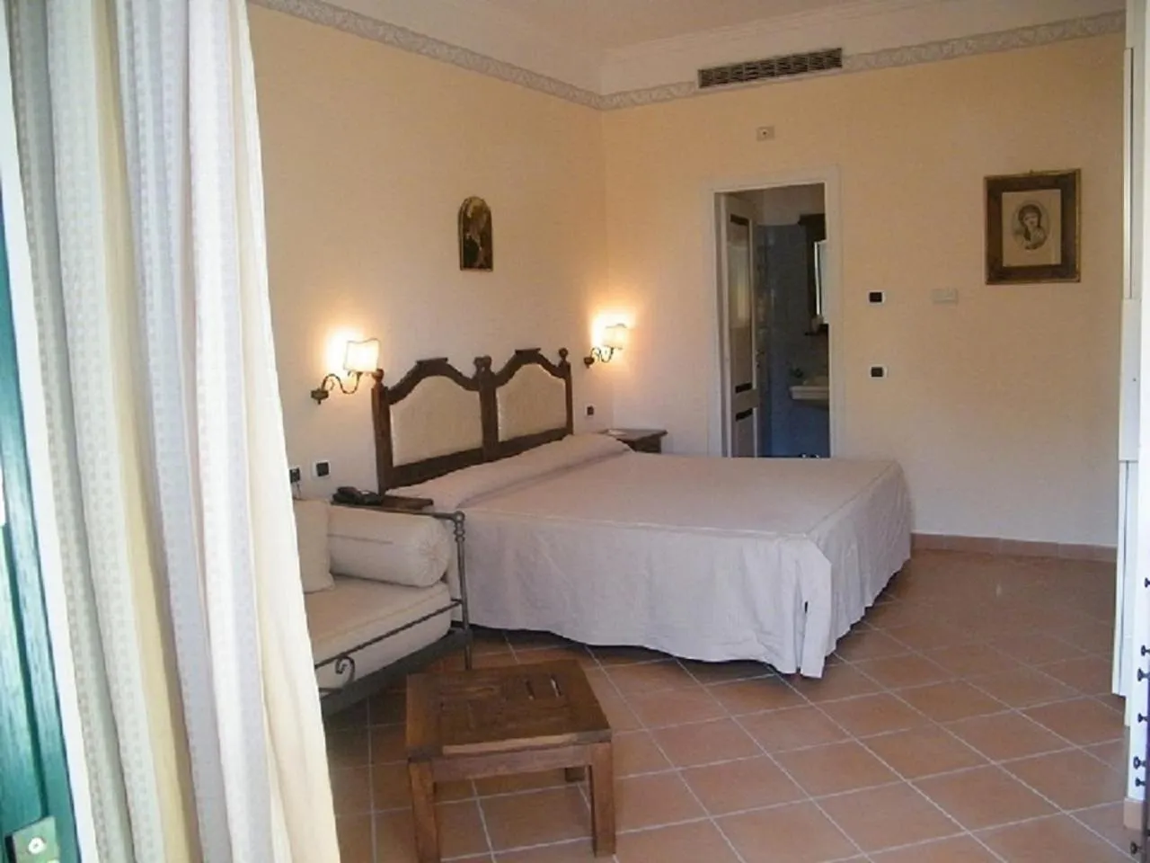 Bed in Hotel Villa Delle Meraviglie